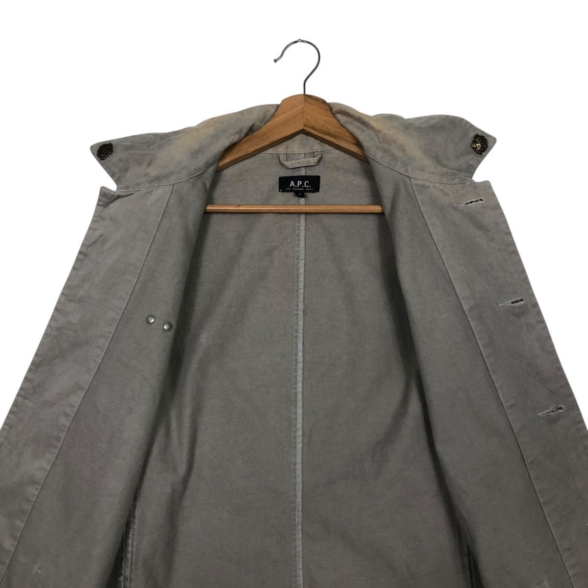 A.P.C. 🔥VINTAGE CHORE WORK JACKET A.P.C MILITARY ISSEY MIYAKE Size US M / EU 48-50 / 2 - 16 Thumbnail