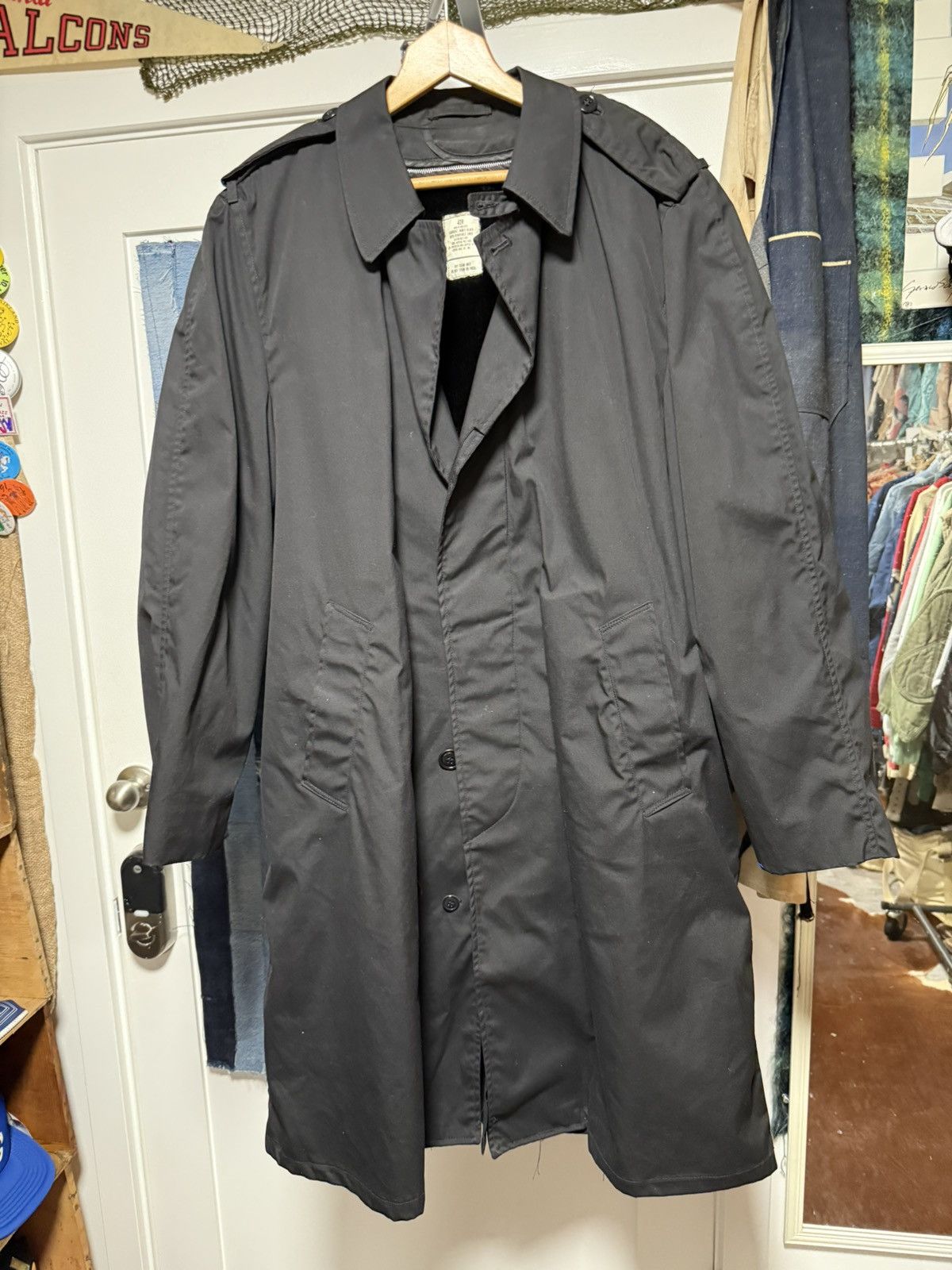 Vintage Vintage Military Raincoat vintage Size US S / EU 44-46 / 1 - 1 Thumbnail