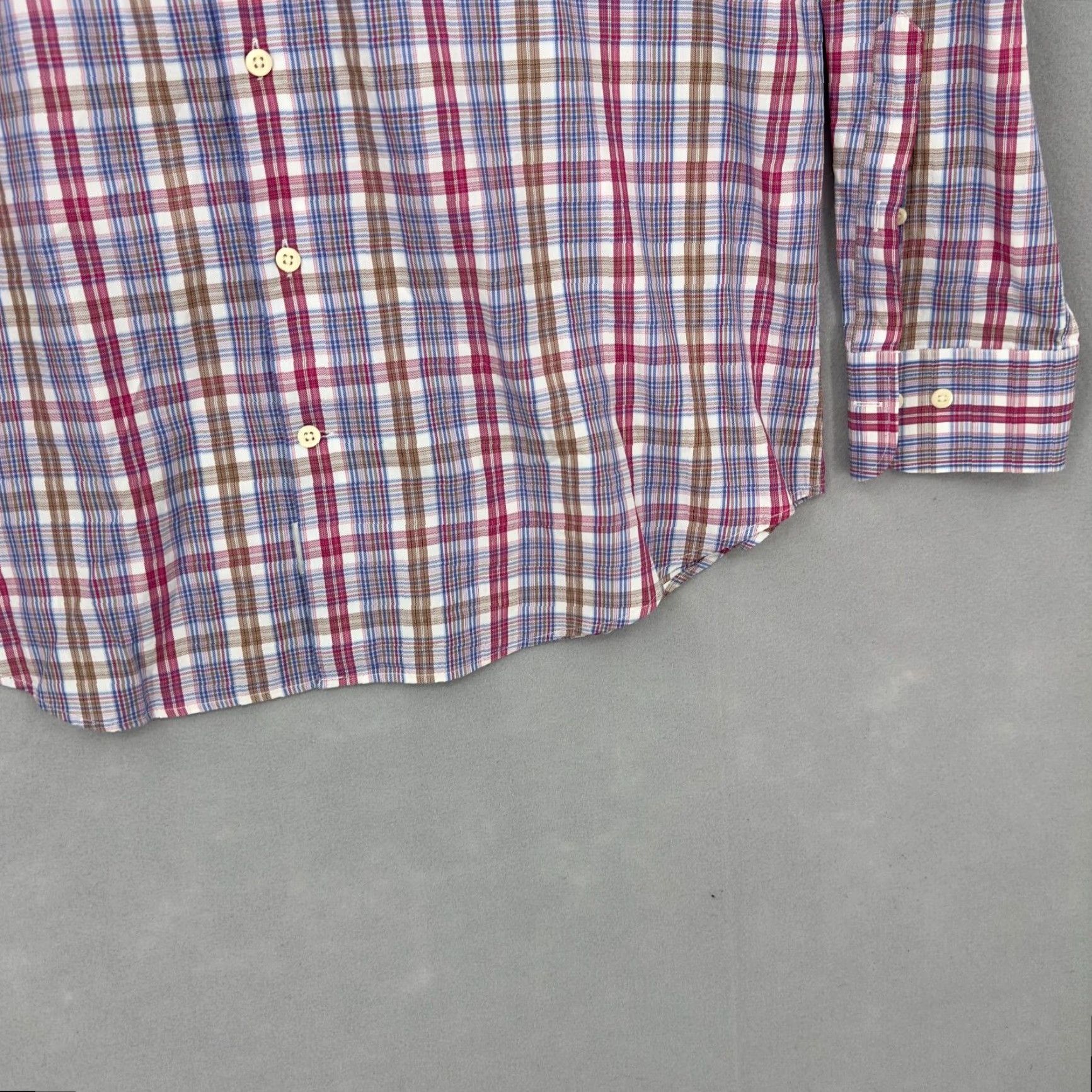 Peter Millar VINTAGE Peter Millar Shirt Men Large Plaid Collared Button Up Casual Business Preppy Dad Size US L / EU 52-54 / 3 - 6 Thumbnail