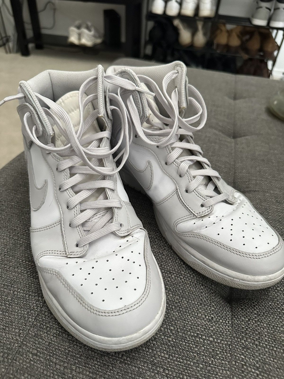 Nike Nike Dunk High “Vast Grey” Size US 10 / EU 43 - 1 Thumbnail