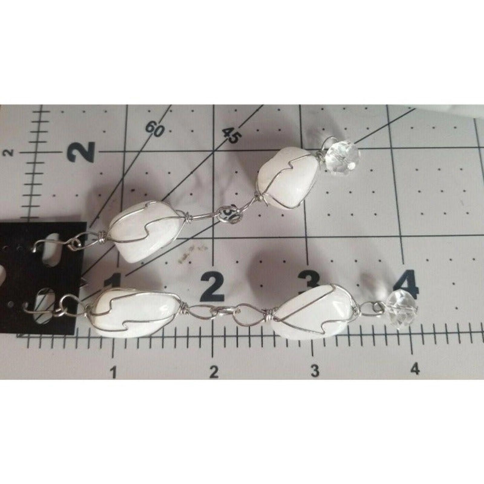 The Unbranded Brand Earrings Ladies Womens Fashion Jewelry Dangly Pierced Hook S Size ONE SIZE - 2 Thumbnail