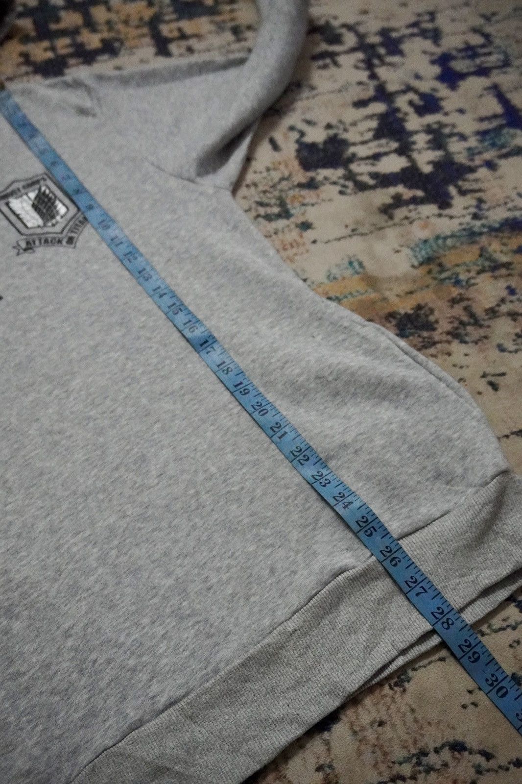 Japanese Brand Attack on titan survey corps japan anime hoodie size XL Size US XL / EU 56 / 4 - 10 Thumbnail