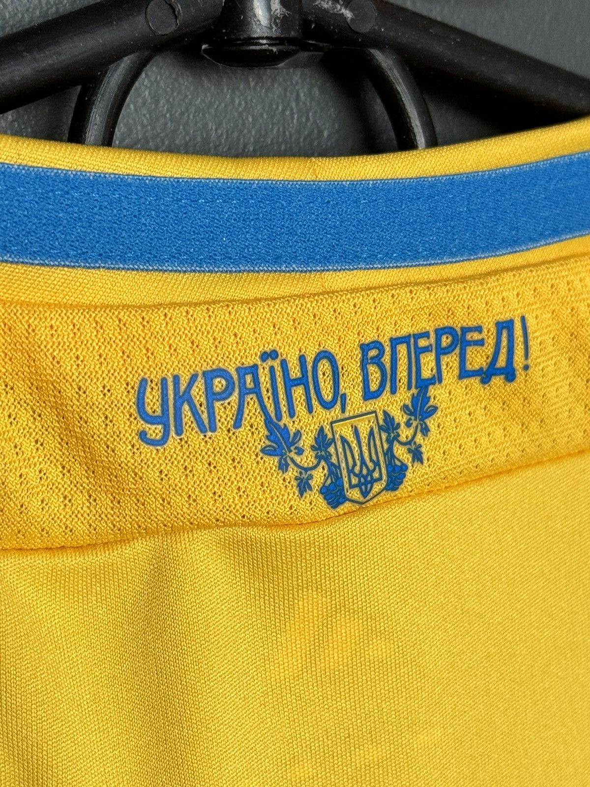 Adidas Ukraine National Team 12/14 Home Football Jersey T-Shirt Size US S / EU 44-46 / 1 - 4 Thumbnail