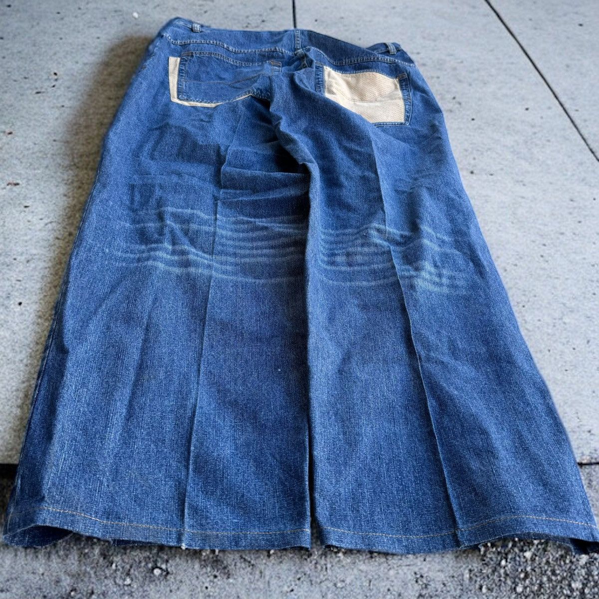 Fubu × Southpole 11” LEG OPENING HARD KNOCK JEANSWEAR Y2K WIDE LEG BAGGY JNCO Size US 40 / EU 56 - 13 Thumbnail