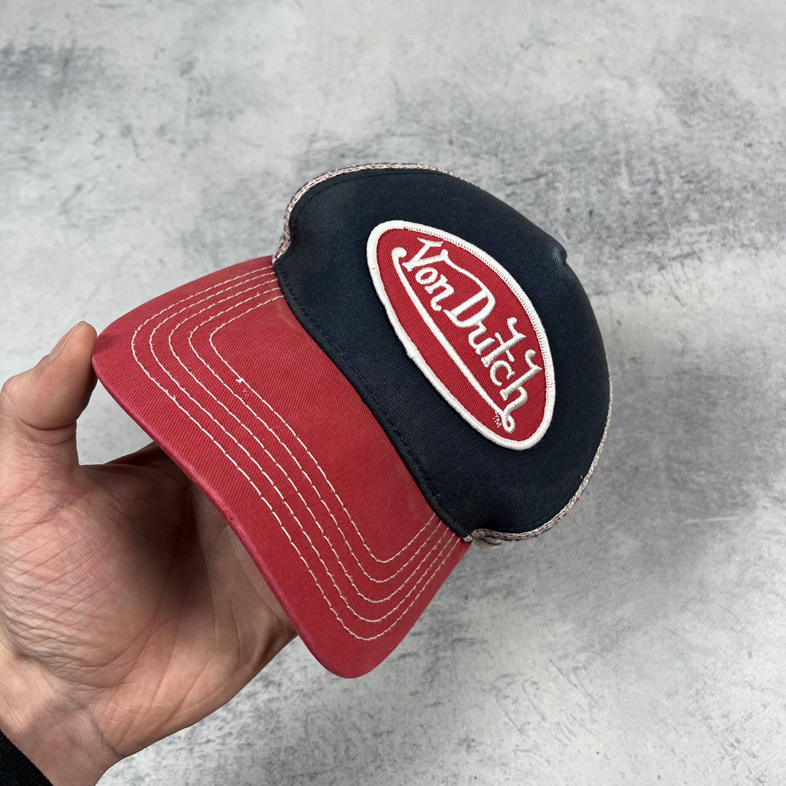 Von Dutch Von Dutch Big Logo Y2K Trucker Hat Size ONE SIZE - 13 Thumbnail