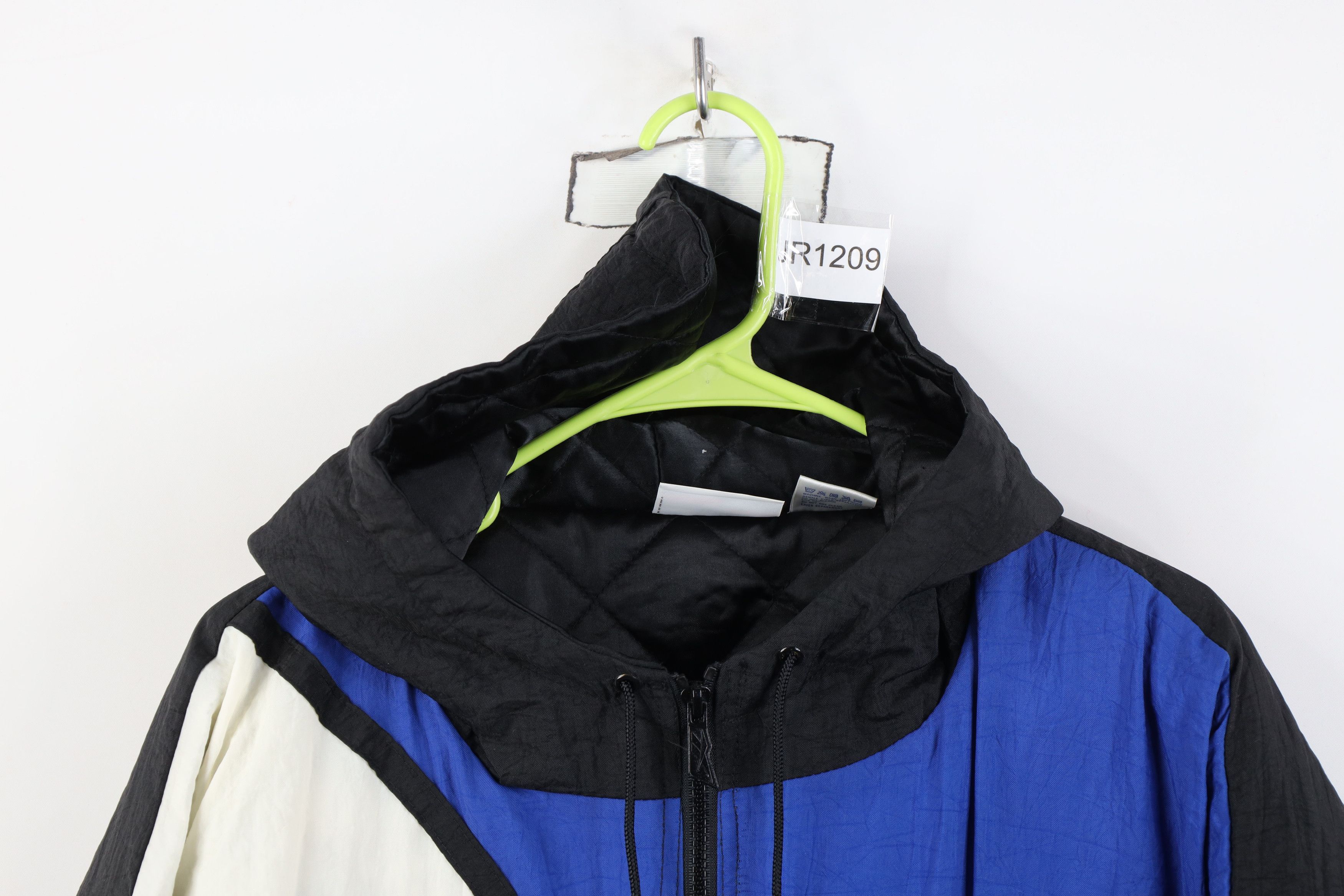 Reebok Deadstock Vintage 90s Reebok Big Logo Hooded Parka Jacket Size US XL / EU 56 / 4 - 2 Thumbnail
