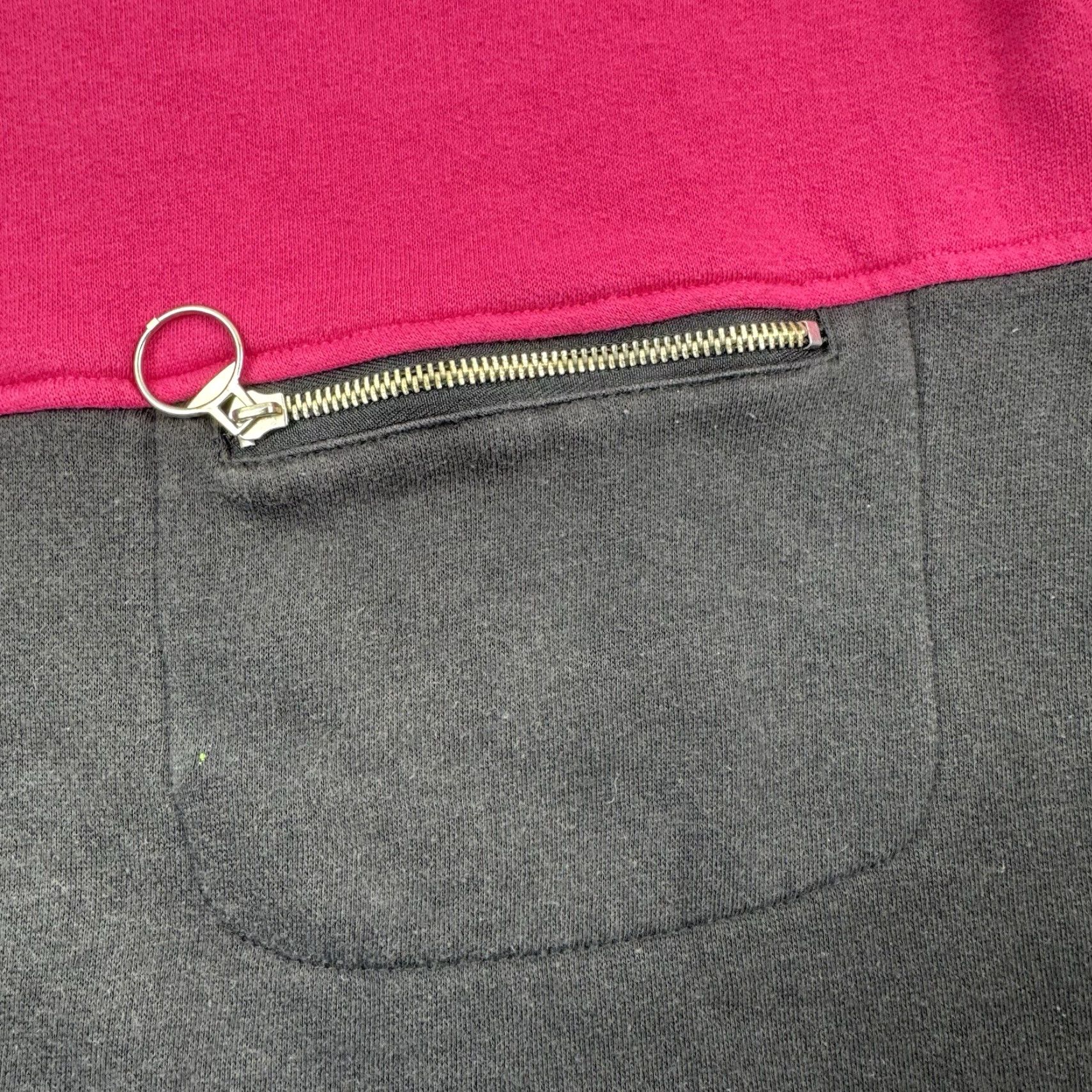 Vintage VINTAGE St. John's Bay Sweatshirt Womens Medium Pink Quarter Zip Pullover 80s 90s Activewear Size M / US 6-8 / IT 42-44 - 5 Thumbnail