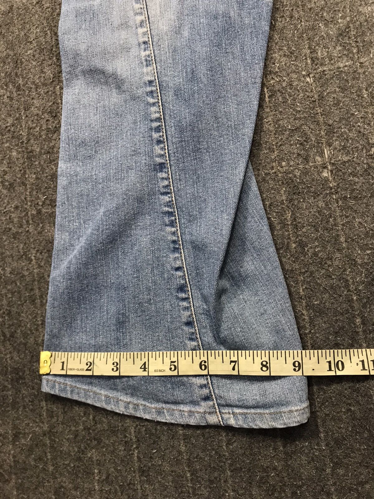 Designer Tete Homme Issey Miyake Cargo Bondage Denim Jeans Pants Size US 33 - 16 Thumbnail
