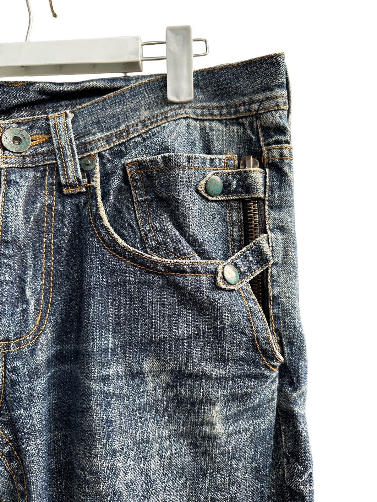 Kapital 💥Russ-k💥 Bootcut Flare Multipocket💥 Size US 32 / EU 48 - 4 Thumbnail