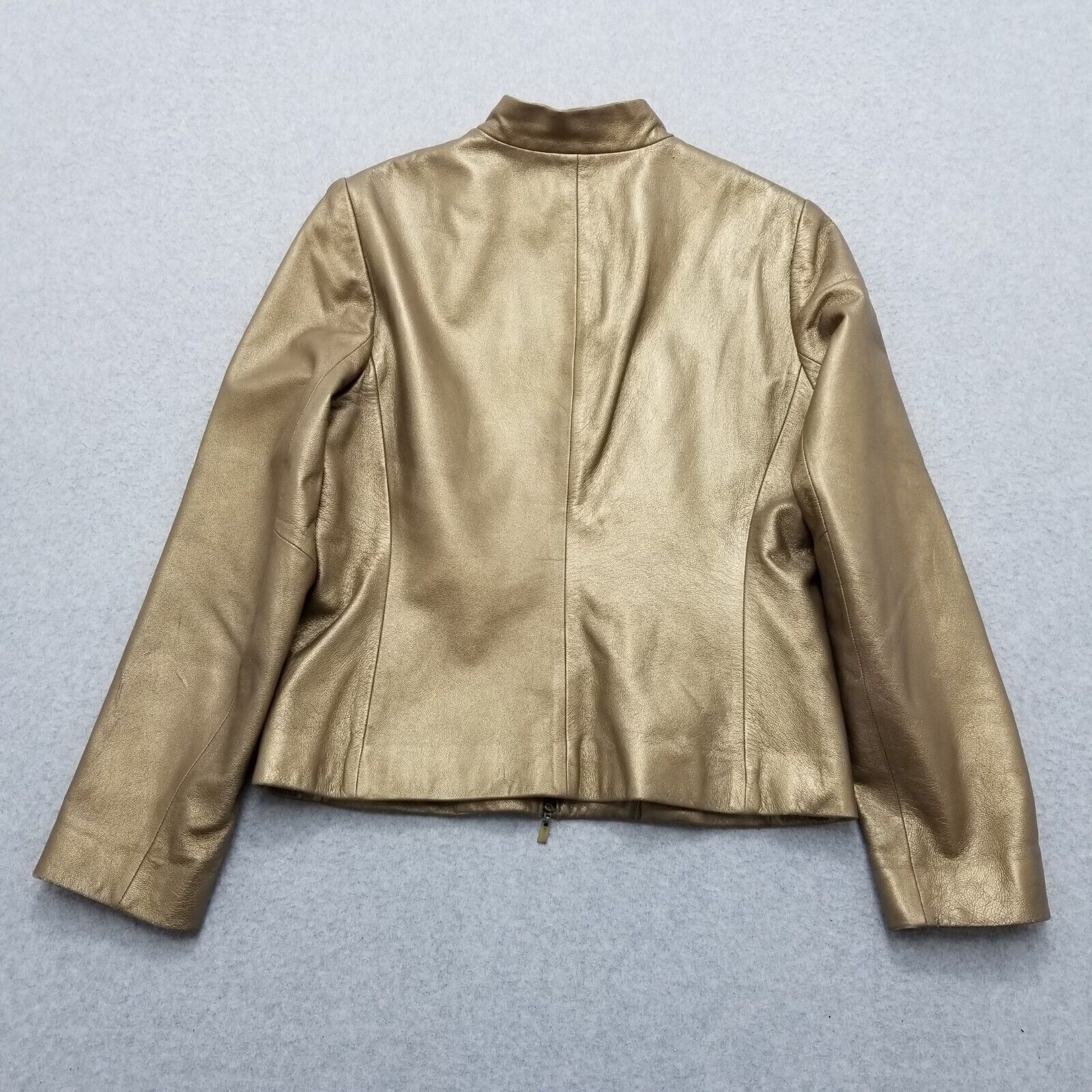 Other Rena Rowan Leather Jacket Womens 6 Long Sleeve Full Zip Size M / US 6-8 / IT 42-44 - 8 Thumbnail