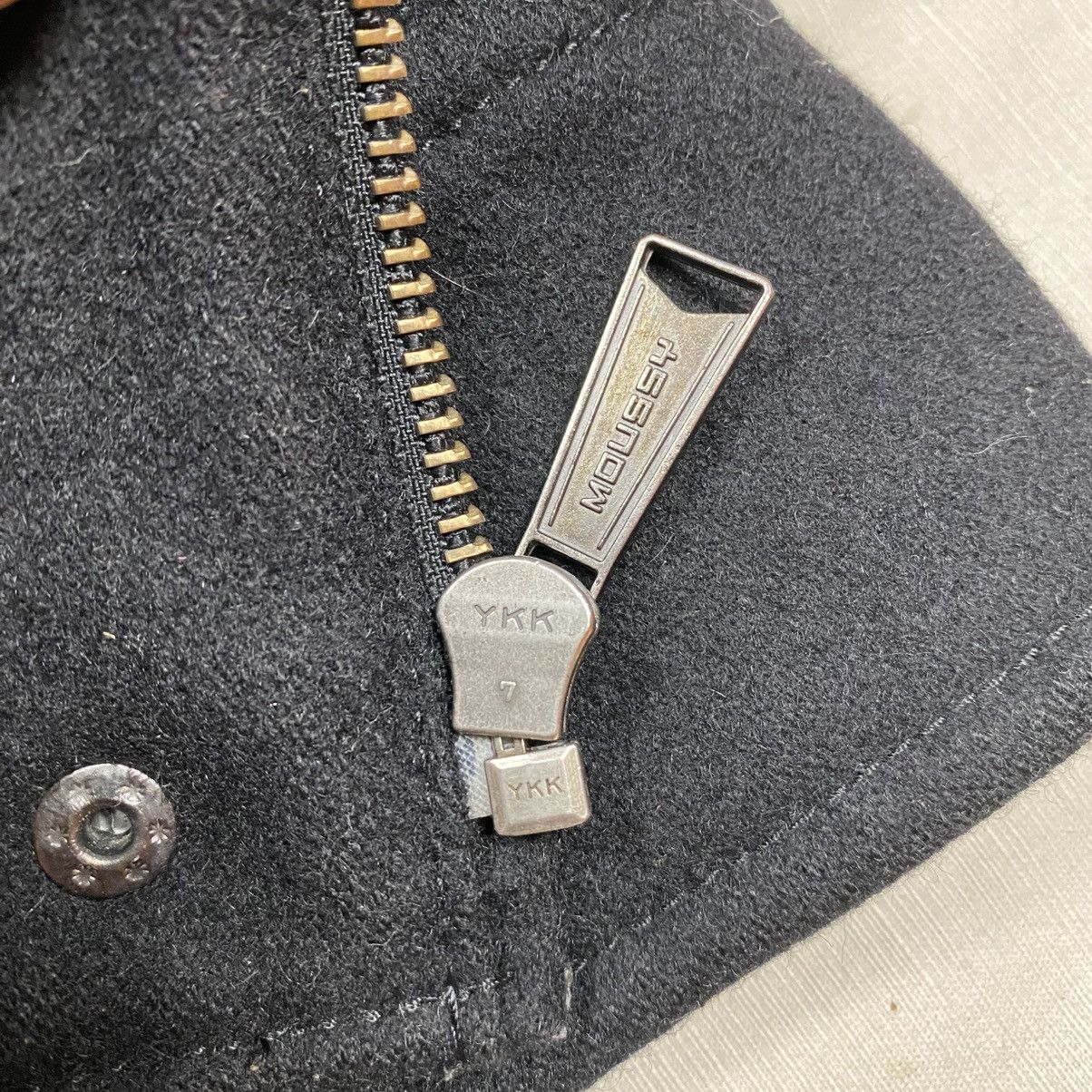 Le Grande Bleu (L.G.B.) Moussy Fur Wool Jacket Look Like LGB Size US S / EU 44-46 / 1 - 9 Thumbnail