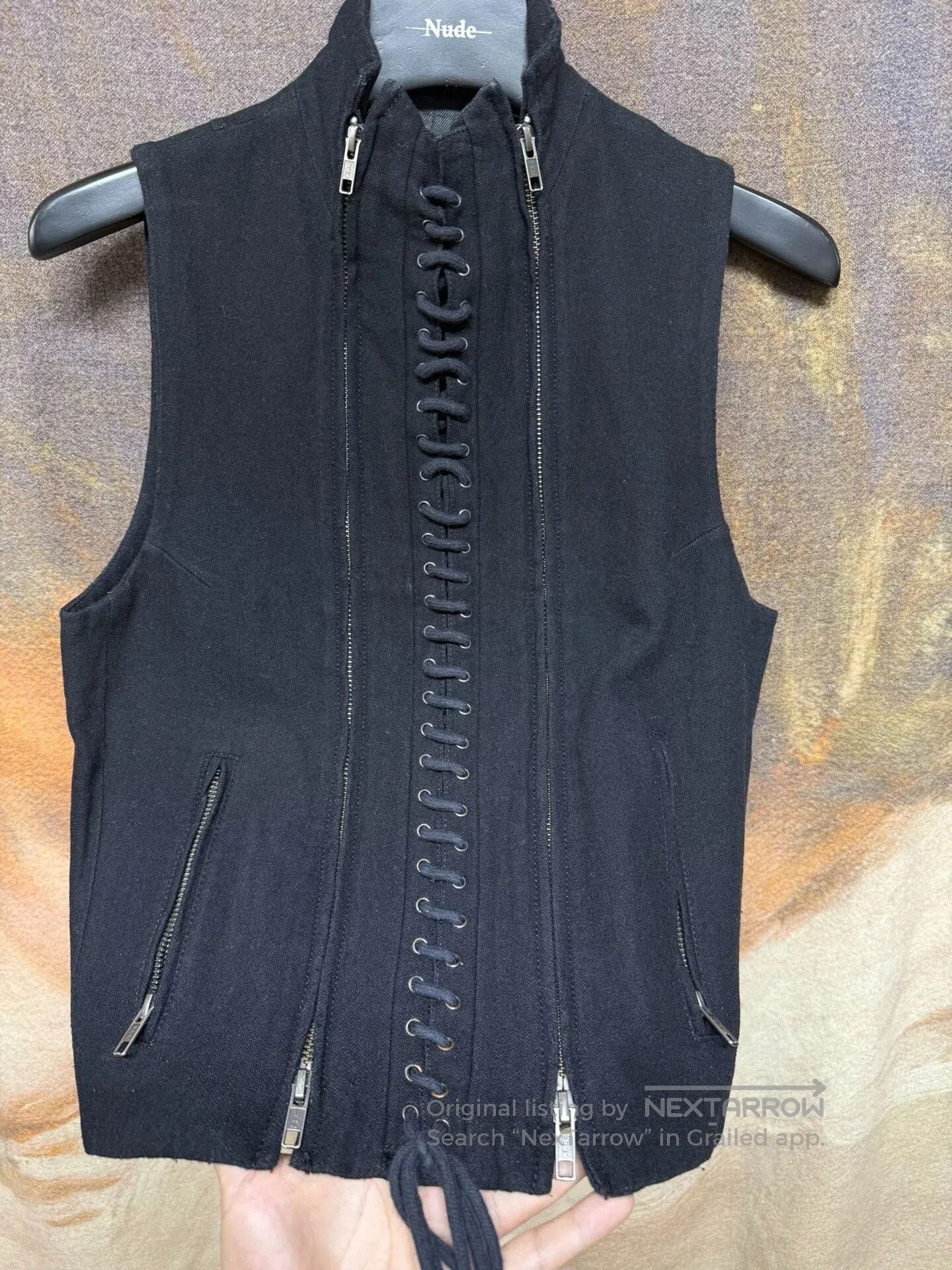 Ann Demeulemeester ann demeulemeester sleeveless back zip vest. Size US S / EU 44-46 / 1 - 4 Thumbnail
