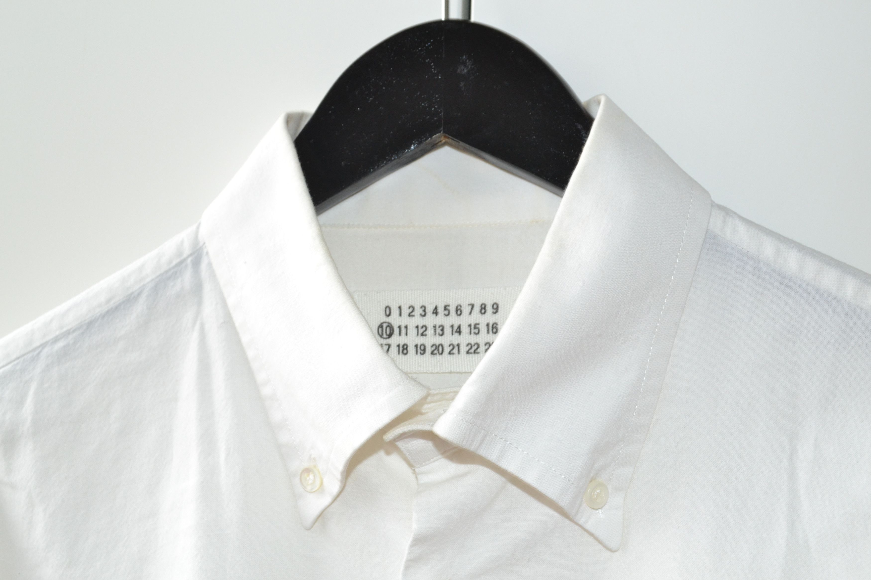 Maison Margiela Maison Margiela Shirt Long Sleeve VIntage F/W2002 White Size US L / EU 52-54 / 3 - 3 Thumbnail