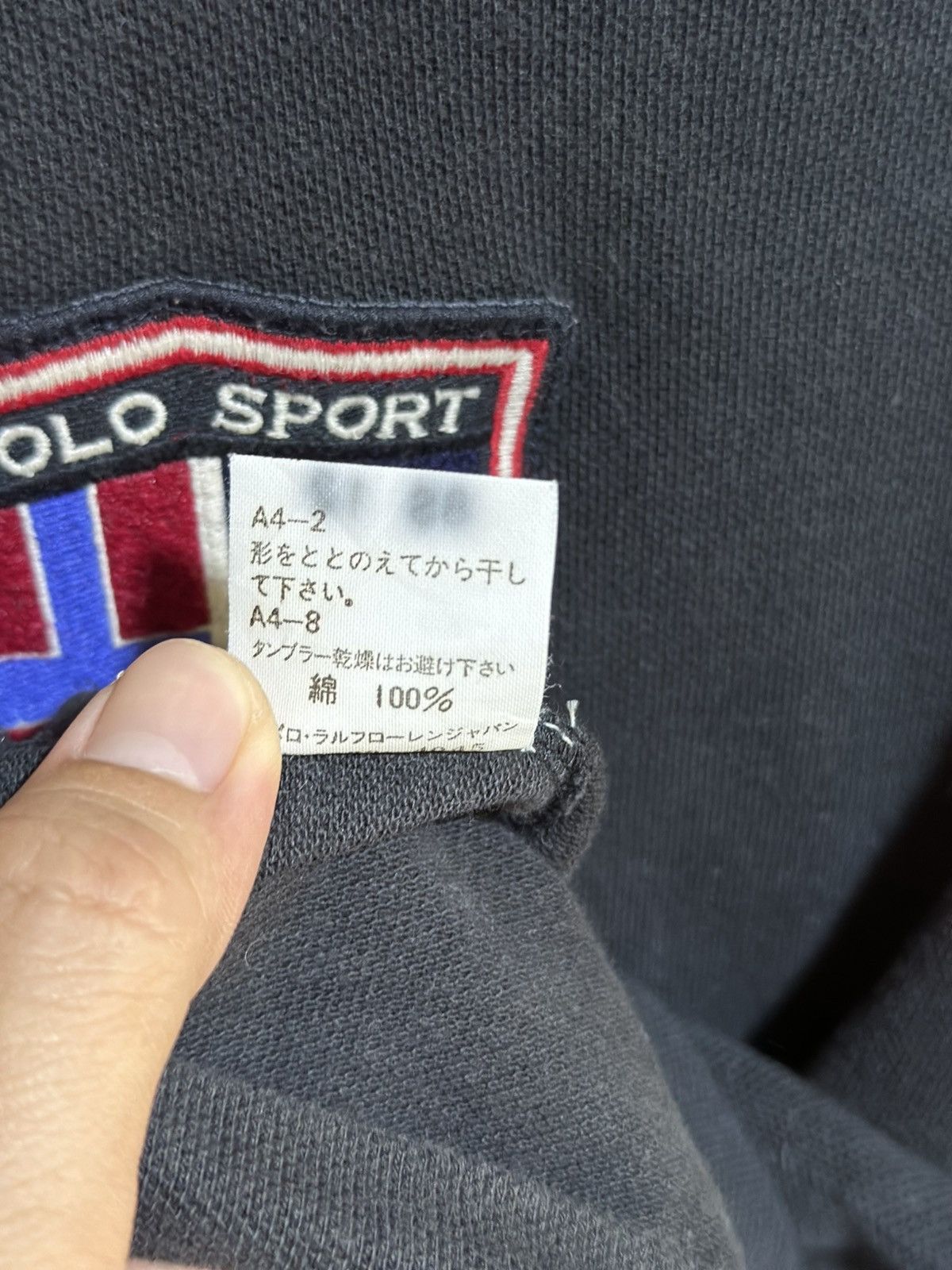Polo Ralph Lauren Vintage Polo Sport Ralph Lauren Faded Polo Tee Size US L / EU 52-54 / 3 - 6 Thumbnail