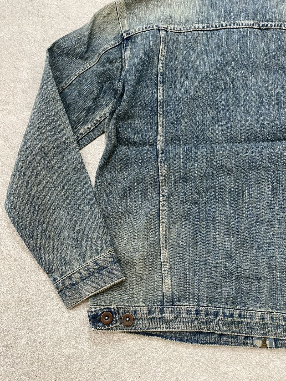 14th Addiction 2000s Japan Light Blue Denim Jacket Washed if6was9 LGB 14th Size US M / EU 48-50 / 2 - 7 Thumbnail