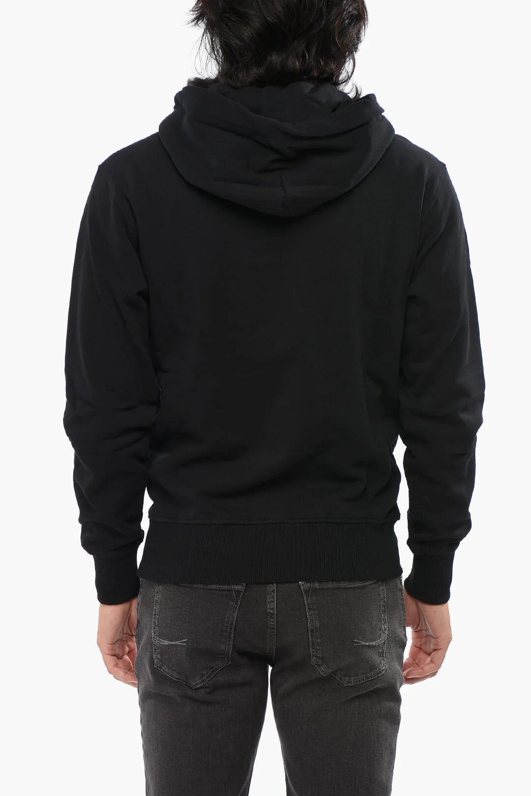 Versace og1mm0426 Cotton Fleece Hoodie in Black Size US XS / EU 42 / 0 - 2 Thumbnail