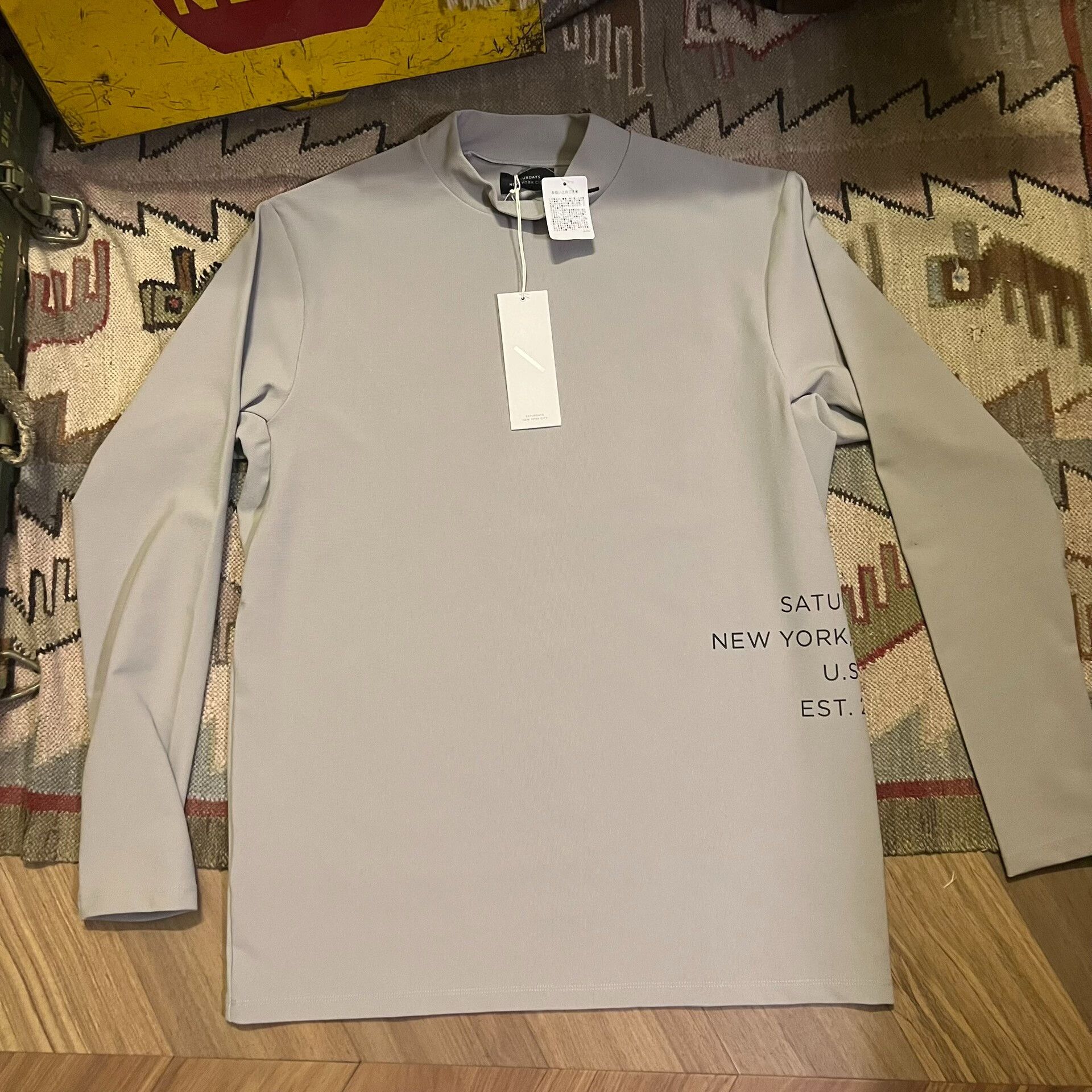 Saturdays NYC Saturdays New York City Half Neck Sweatshirt Size US S / EU 44-46 / 1 - 1 Thumbnail