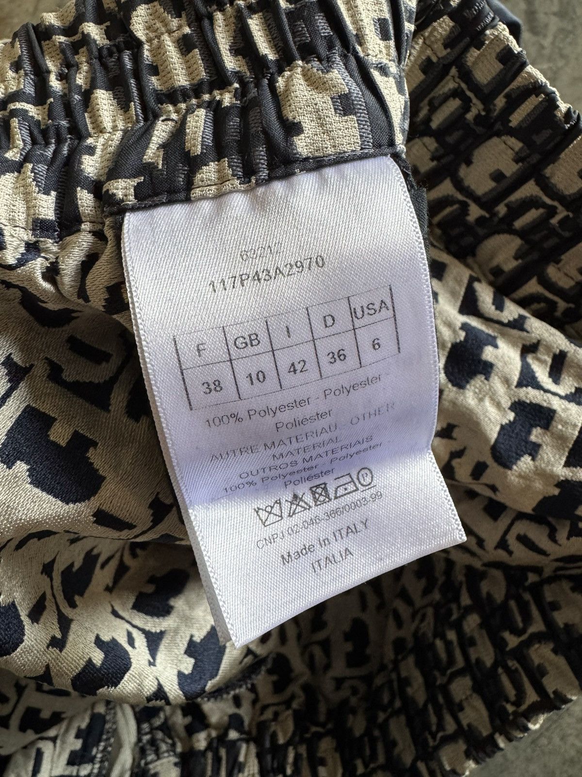 Dior Dior Oblique track pant Size US 31 - 5 Thumbnail