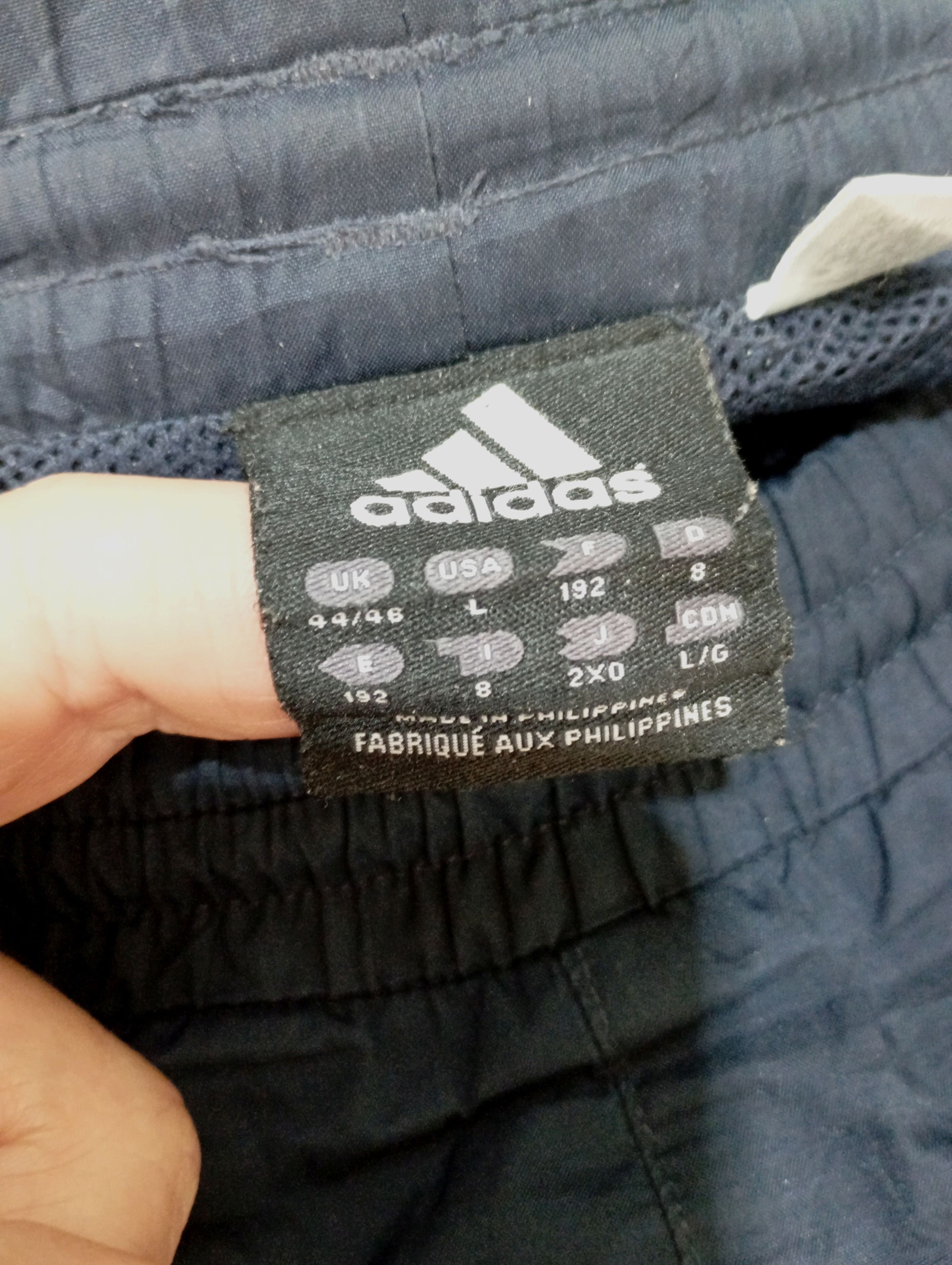Adidas × Vintage Adidas Vintage Nylon track drill baggy Y2K Pants Size US 34 / EU 50 - 6 Thumbnail