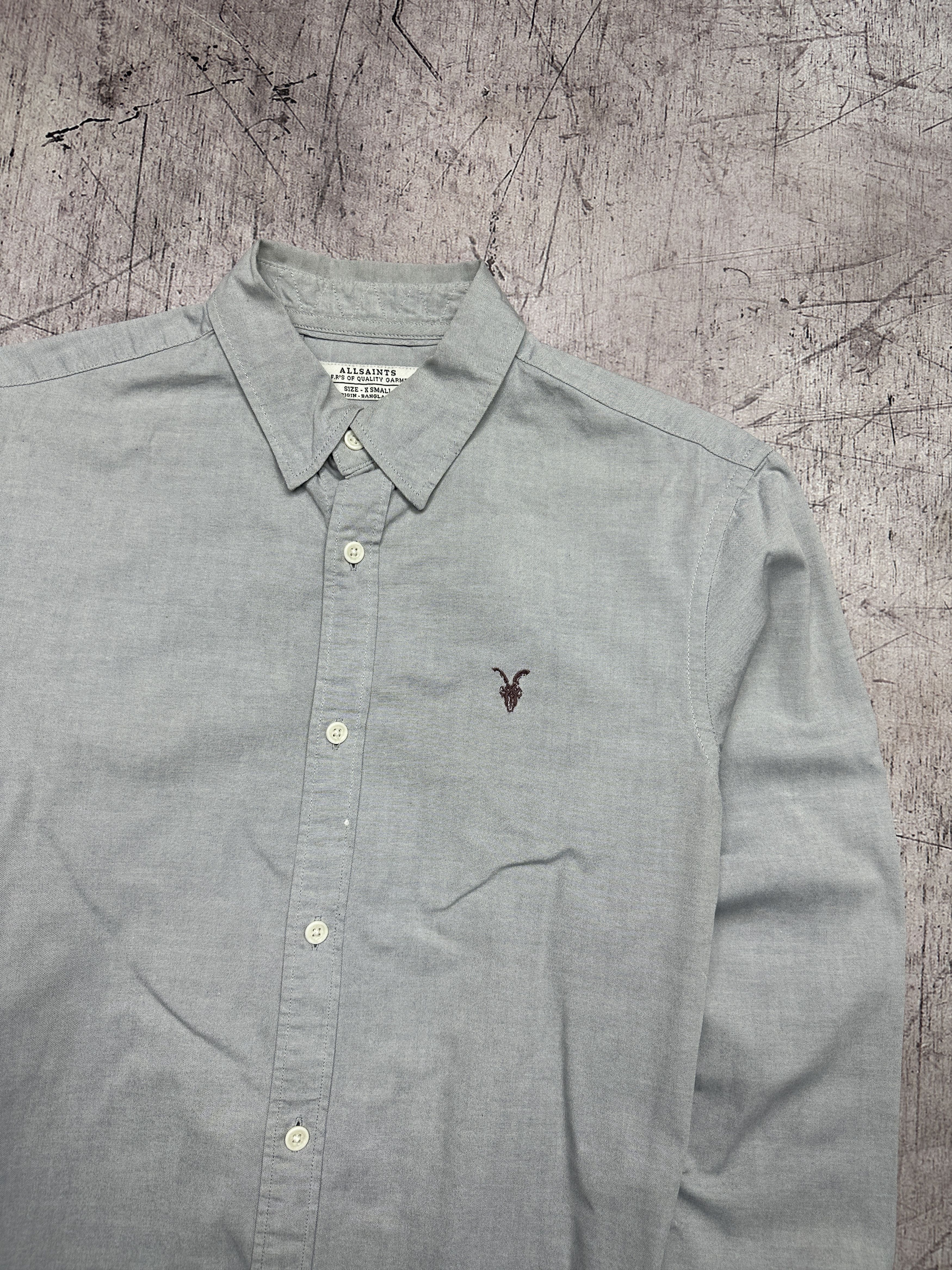 Allsaints Allsaints Vintage Redondo Mens Long Sleeve Shirt Size US XS / EU 42 / 0 - 2 Thumbnail