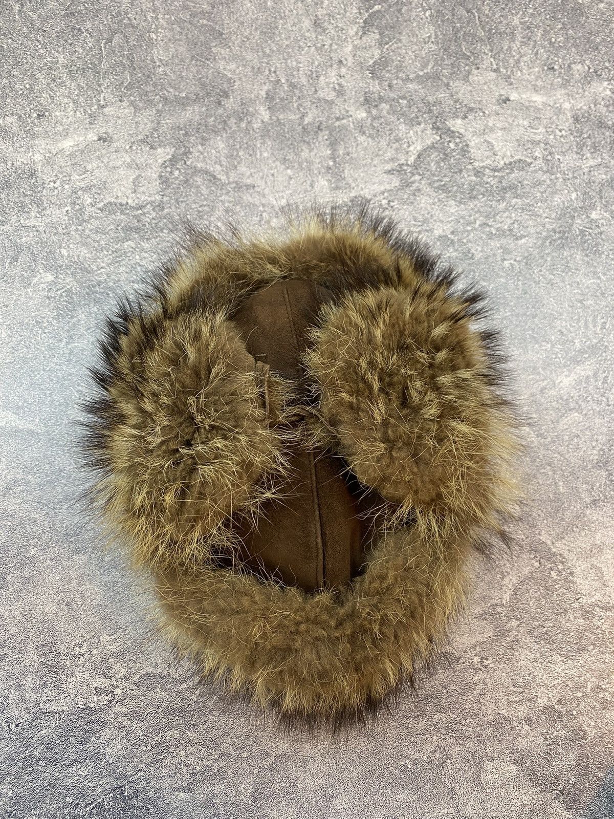 Japanese Brand × Vintage Y2K Faux Fur Ushanka Vintage Fuzzy Warm Trapper Hat Size ONE SIZE - 12 Thumbnail
