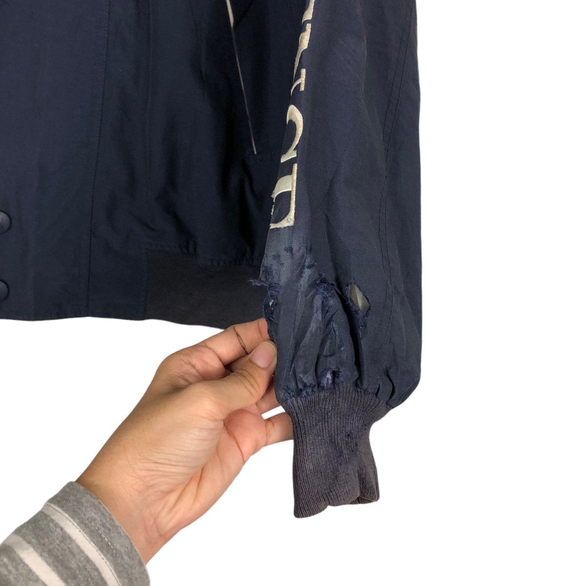 Japanese Brand 🔥Vintage Hunting Jacket Nautica Big Logo Spell Out Size US M / EU 48-50 / 2 - 16 Thumbnail