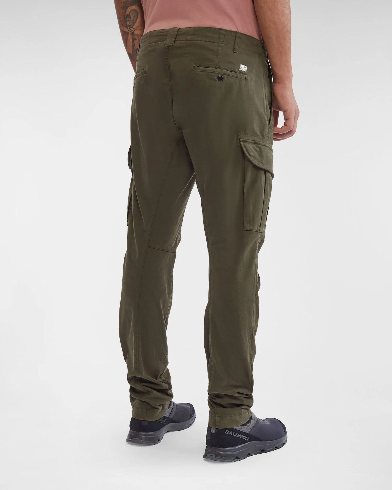 C.P. Company o1y1224 Logo Cargo Pant in Military Green Size US 28 / EU 44 - 3 Thumbnail