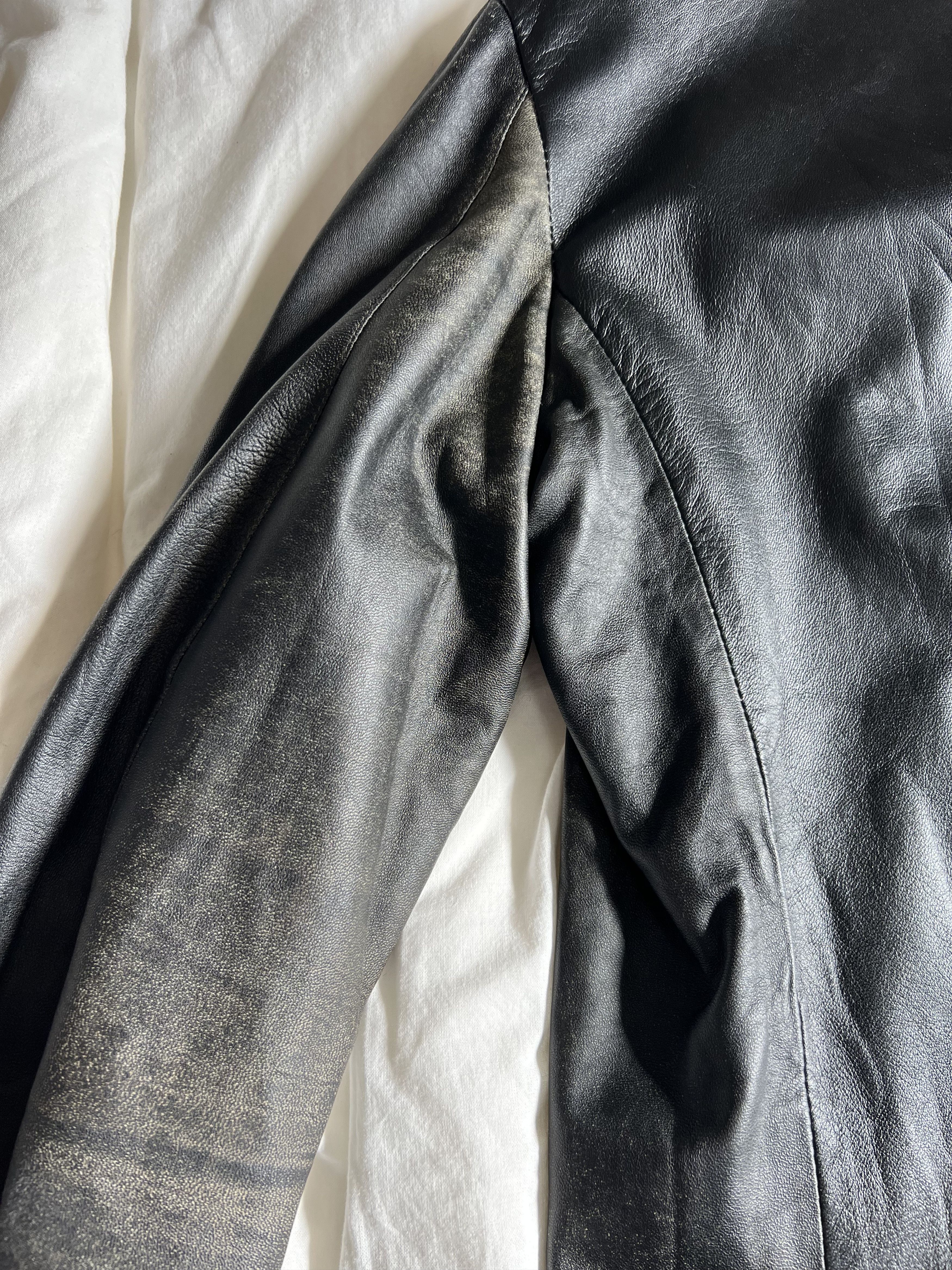 Giorgio Brato Giorgio Brato worn leather jacket sz 50 Size US M / EU 48-50 / 2 - 4 Thumbnail
