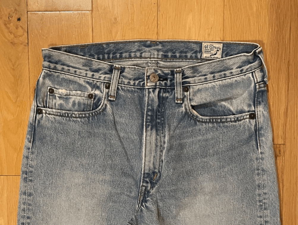 Orslow orSlow 105WZ 90's Denim Sky Blue Wash Size 2 Size 32" / US 10 / IT 46 - 3 Thumbnail