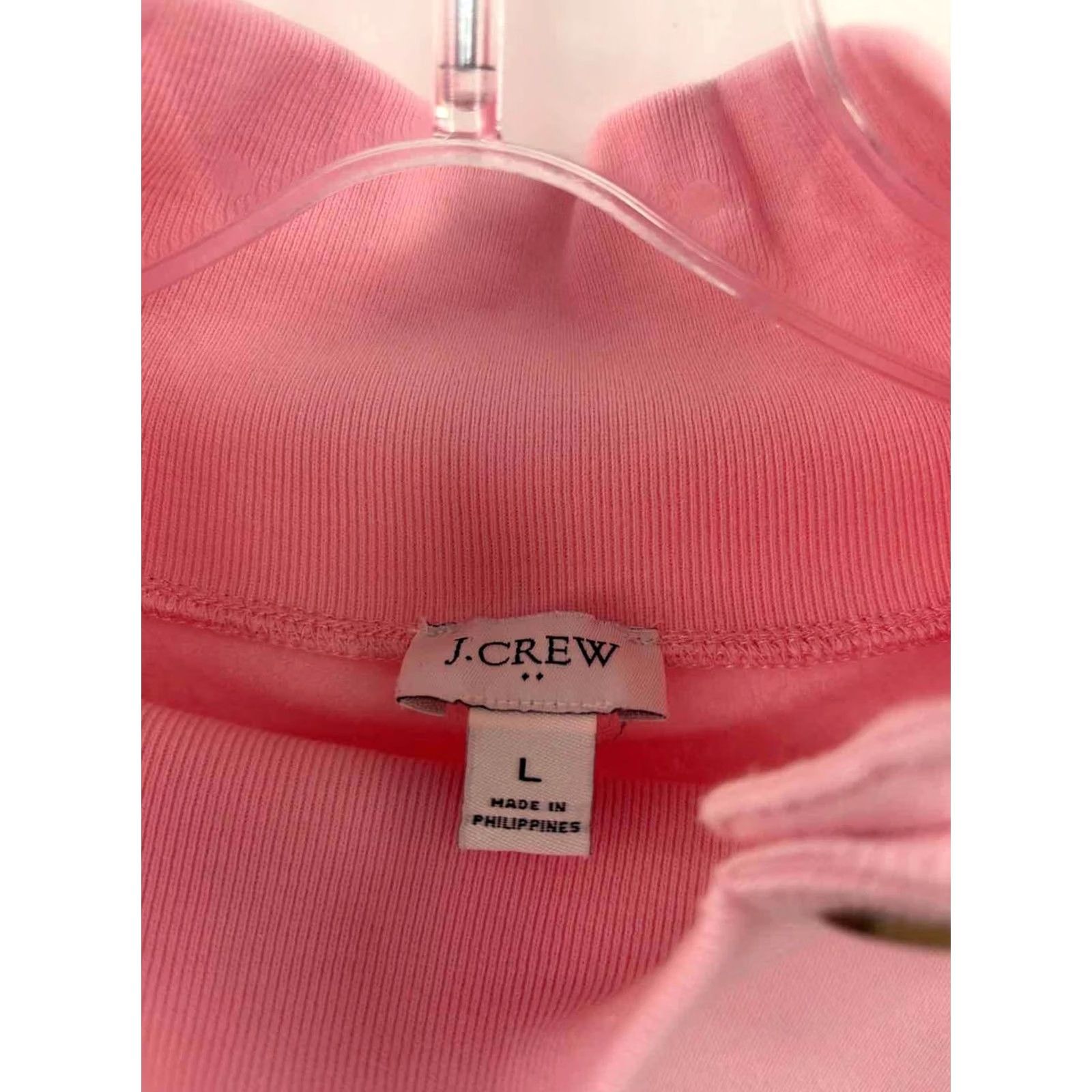 Pinko Pre-Owned J Crew Pink Size Large Sweatshirt Size L / US 10 / IT 46 - 3 Thumbnail