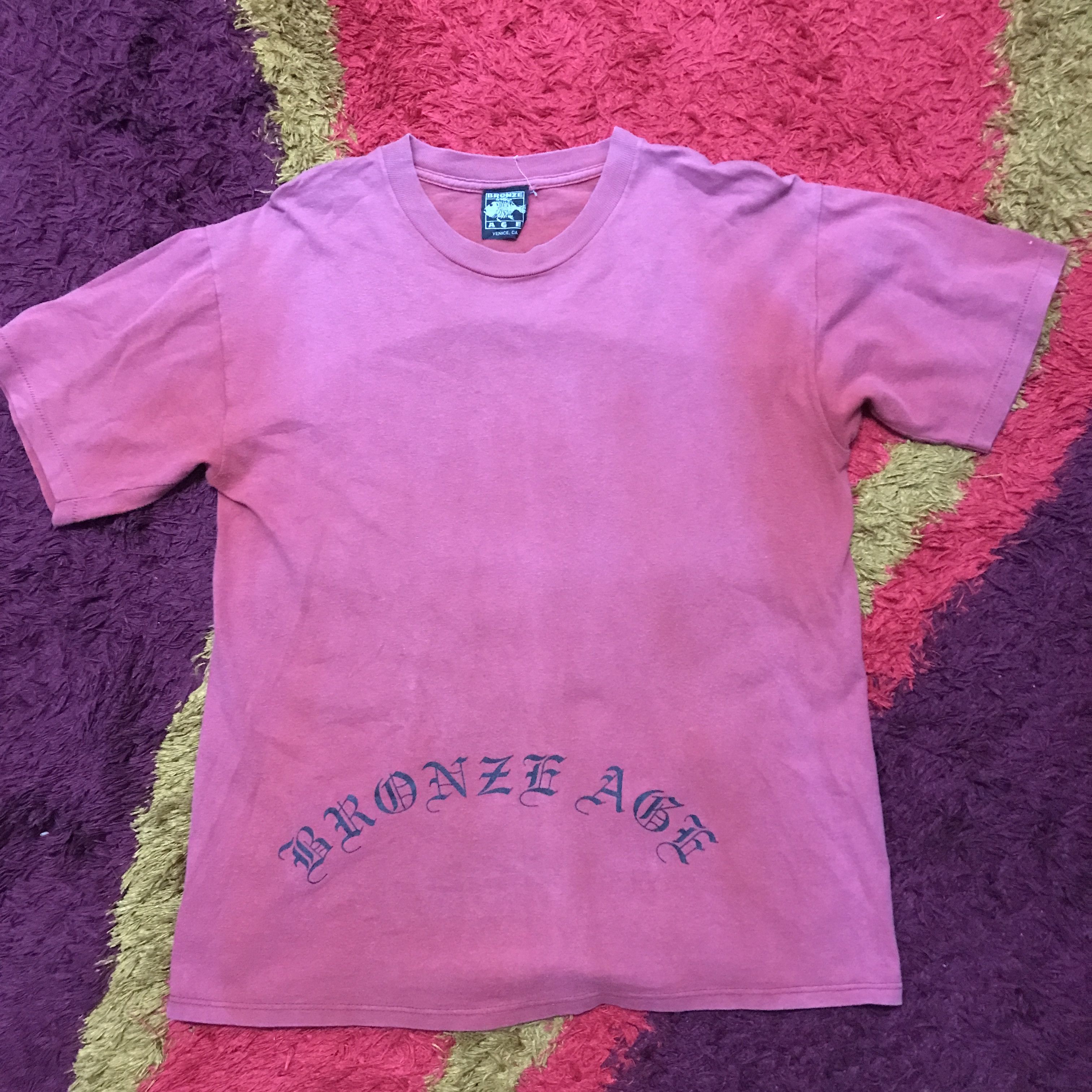Sex Skateboards × Vintage Vintage 90s Bronze Age skateboard shirt Size US M / EU 48-50 / 2 - 1 Thumbnail