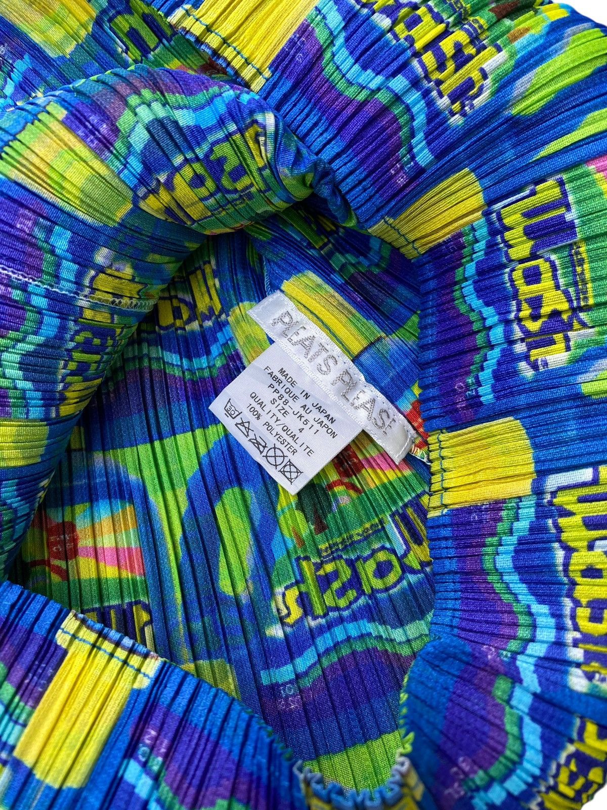 Pleats Please Issey Miyake Rare Pleats Please by Issey Miyake Wash Detergent Blouse Size M / US 6-8 / IT 42-44 - 5 Thumbnail