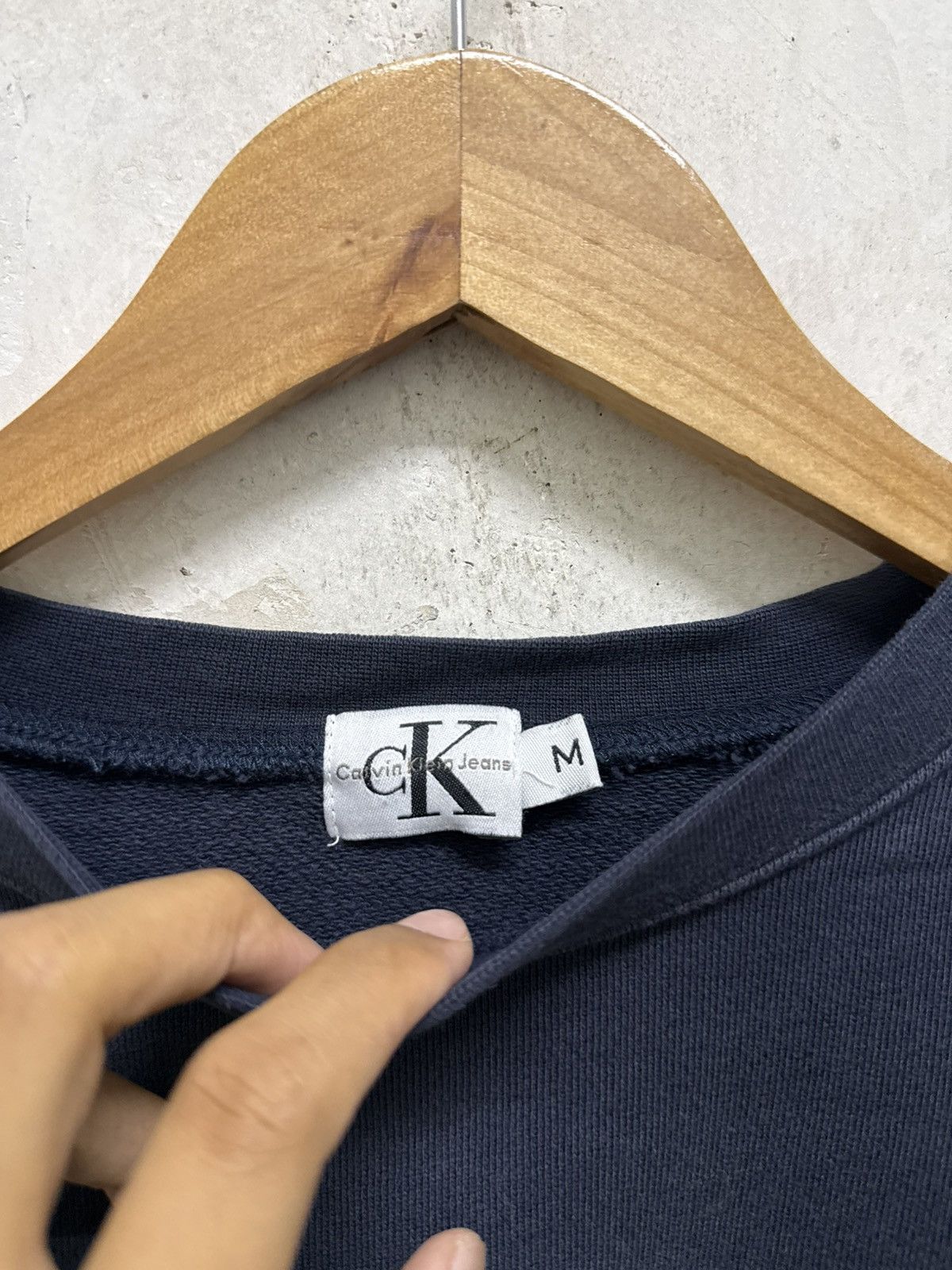Calvin Klein Vintage Calvin Klein Spell Out Sweatshirt Size US M / EU 48-50 / 2 - 4 Thumbnail