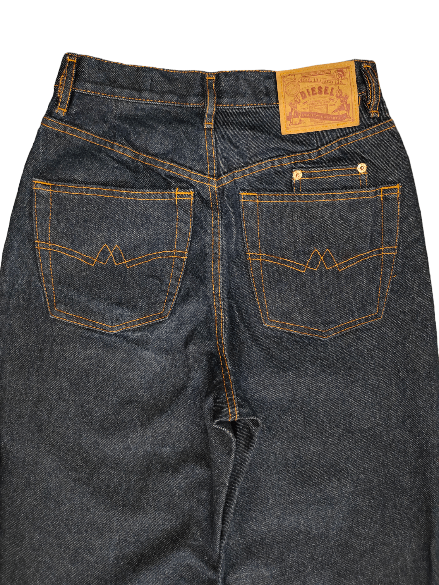 Diesel Vintage Diesel Denim Jeans High Rise Y2k Streetwear Size US 27 - 3 Thumbnail
