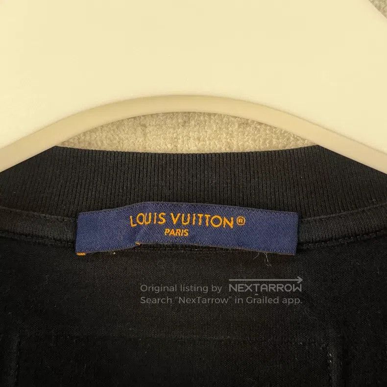 Louis Vuitton Louis Vuitton FW23 Logo Beaded Embroidered Crew Neck Short Size US L / EU 52-54 / 3 - 4 Thumbnail