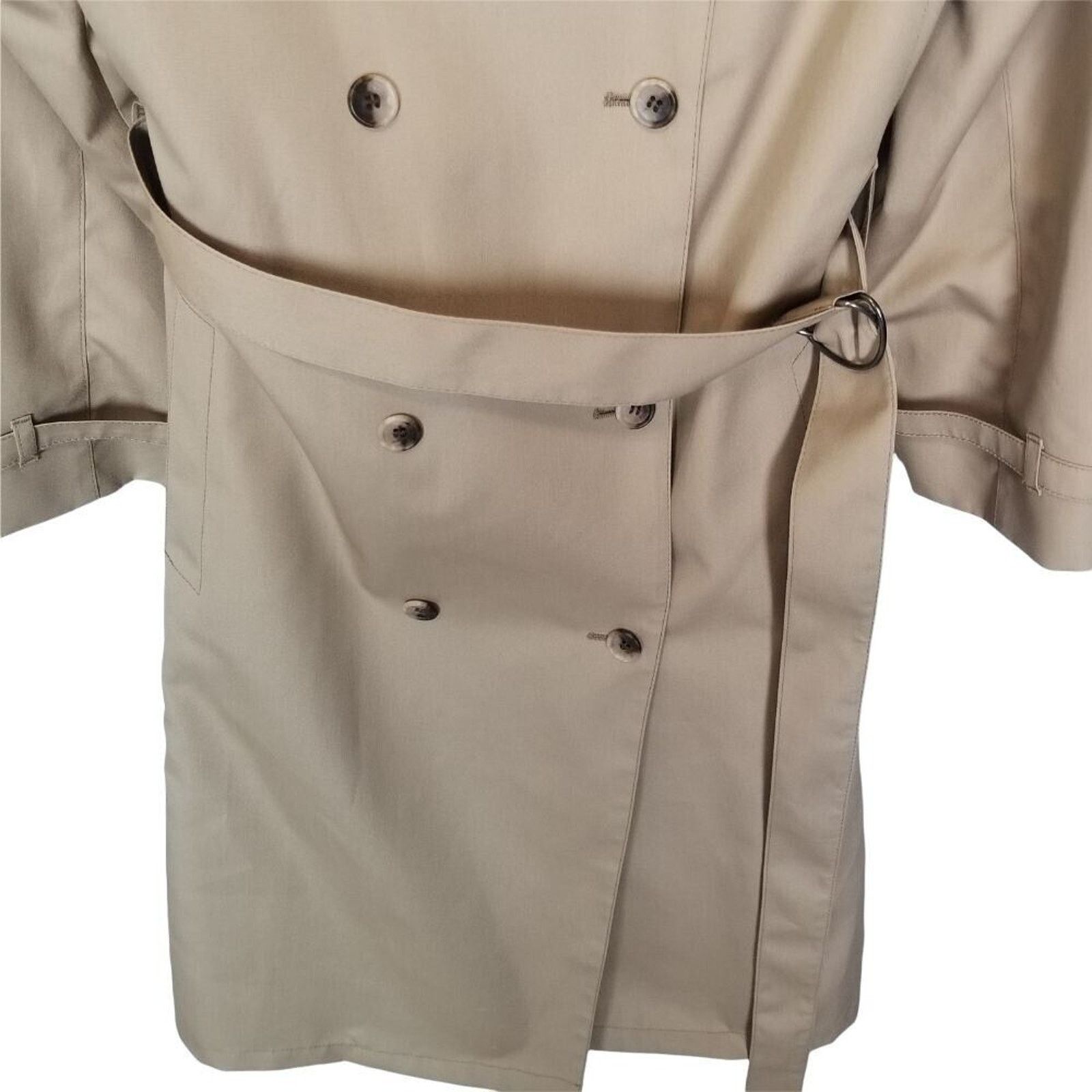 London Fog Vintage London Fog Womens Trench Coat Size 16.5 Maincoat Size XL / US 12-14 / IT 48-50 - 3 Thumbnail