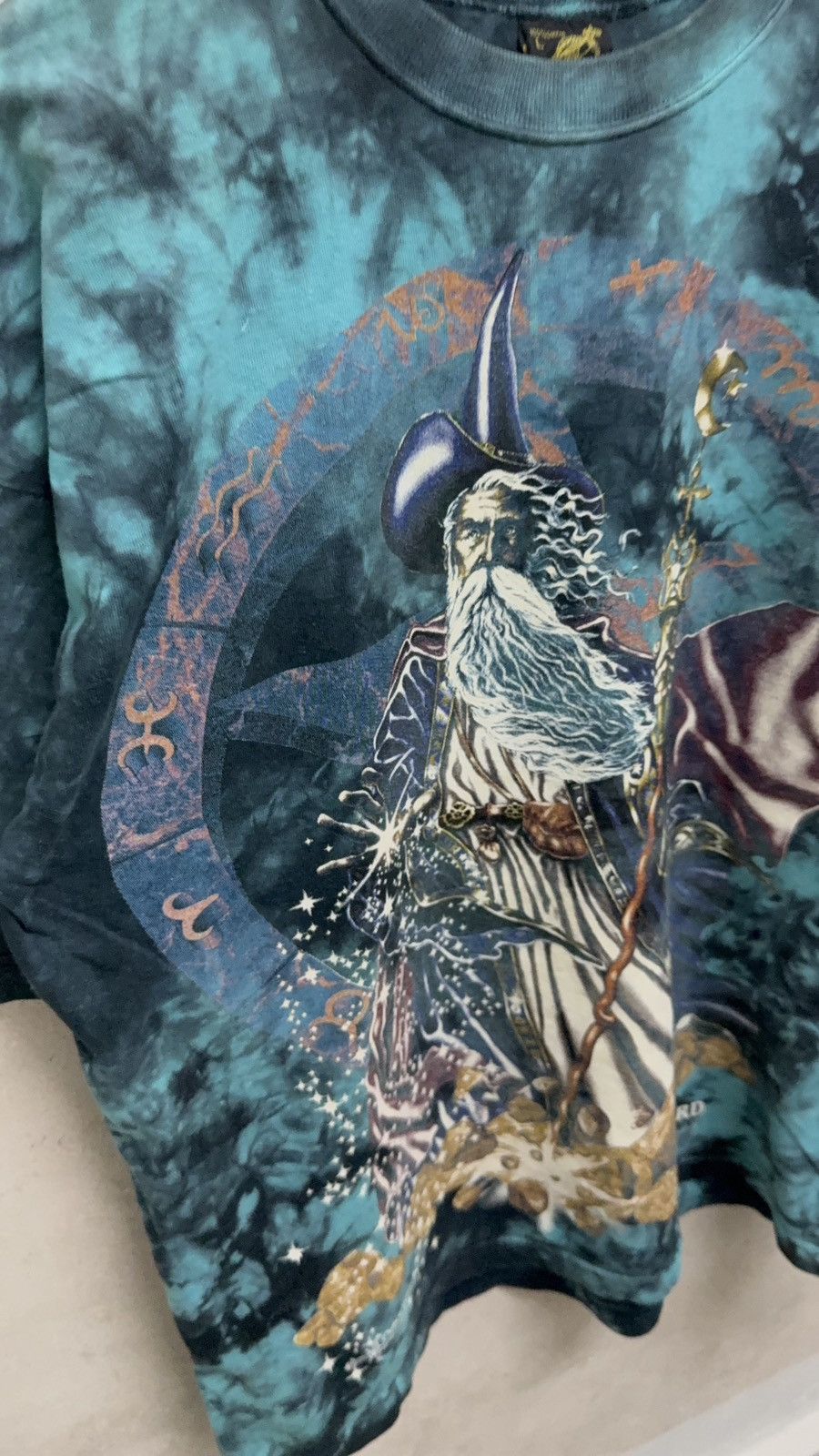 Vintage Vintage Merlin Wizard The Gatekeeper T Shirt Size US L / EU 52-54 / 3 - 3 Thumbnail