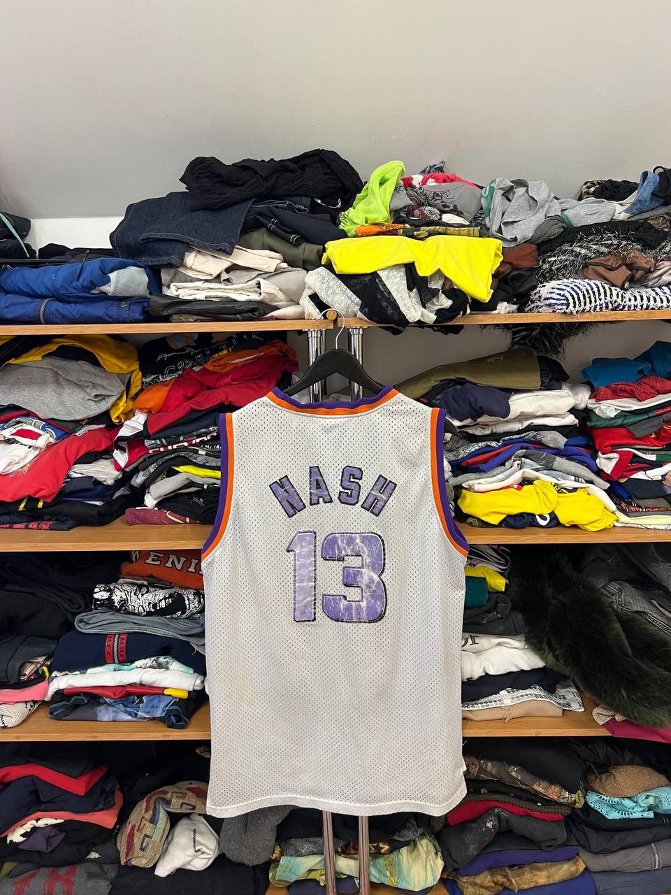NBA Vintage Phoenix Suns Steve Nash Y2K Jersey Size US XL / EU 56 / 4 - 9 Thumbnail