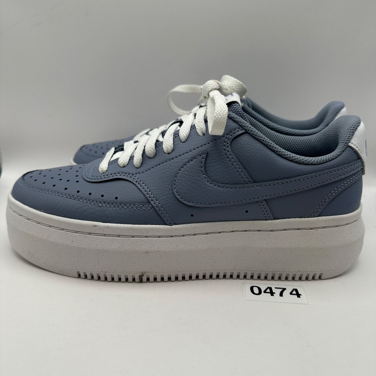 Nike NIKE Women's 10 COURT VISION ALTA ASHEN Slate 2022 DM0113 Size US 10 / IT 40 - 3 Thumbnail