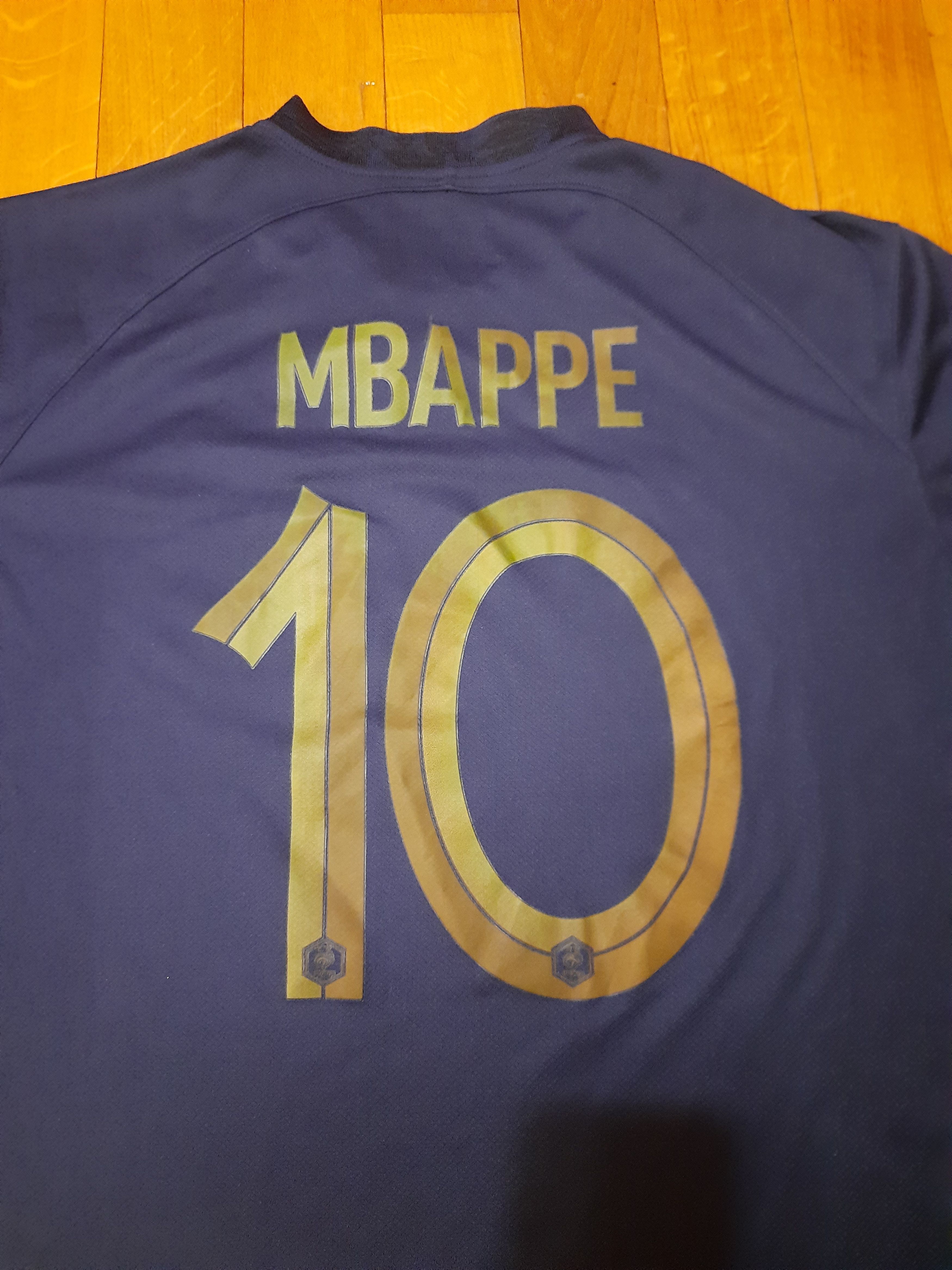 Other Mbappe France World Cup Nike Jersey Soccer Football Size US XL / EU 56 / 4 - 4 Thumbnail