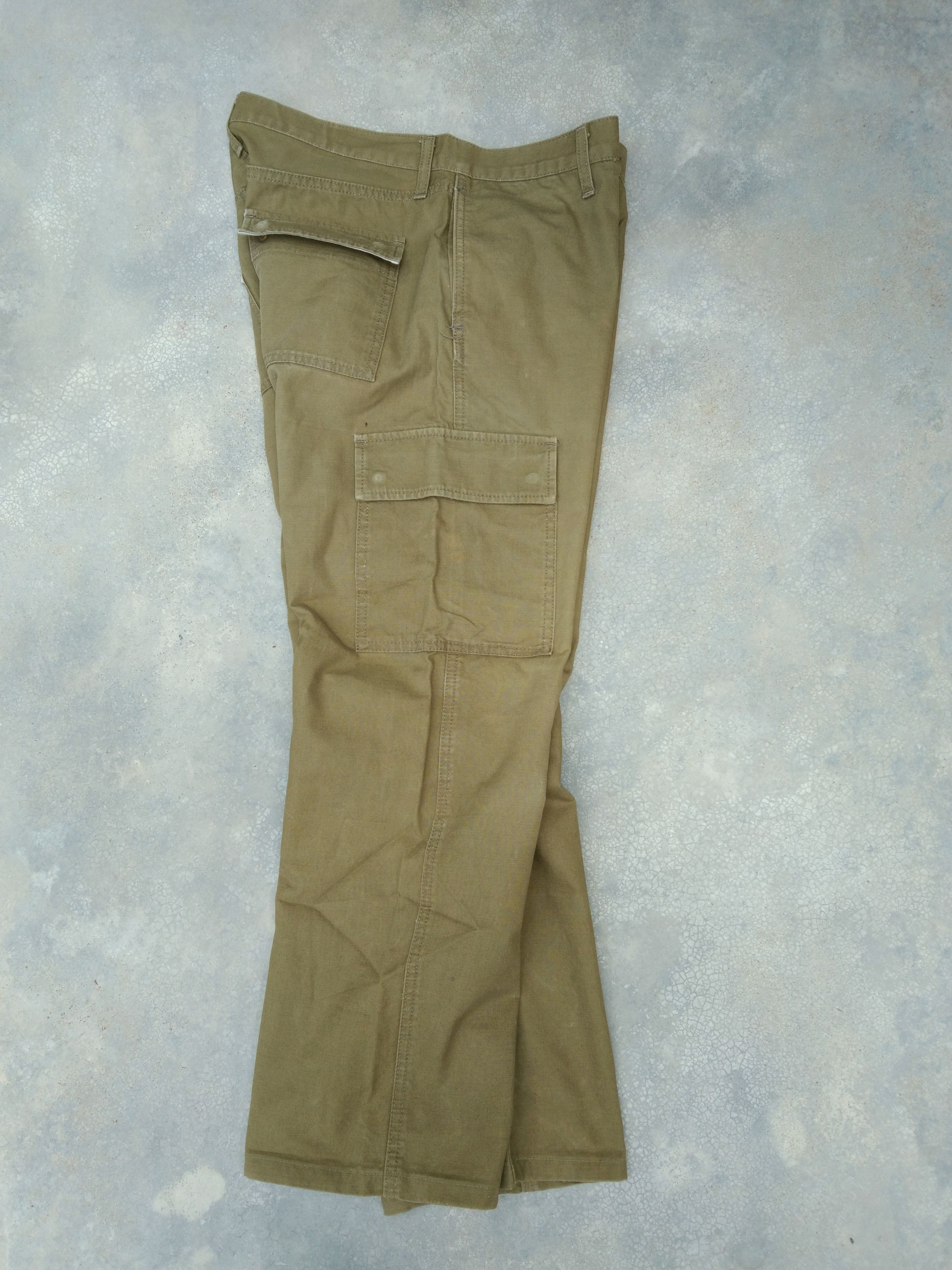 Japanese Brand Vintage Journal Standard Military Style Cargo Pants 32X27 Size US 32 / EU 48 - 4 Thumbnail