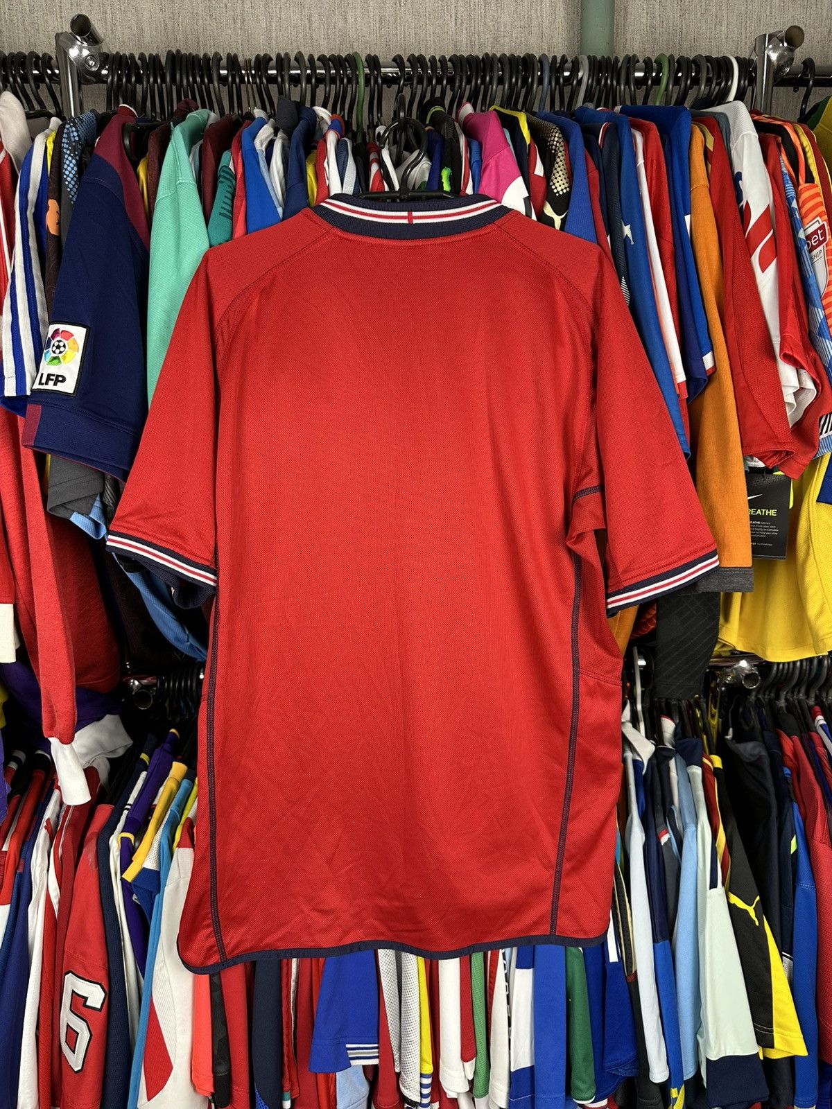 Umbro Umbro England 2002-2004 Away Shirt Football Soccer Jersey Size US XL / EU 56 / 4 - 6 Thumbnail