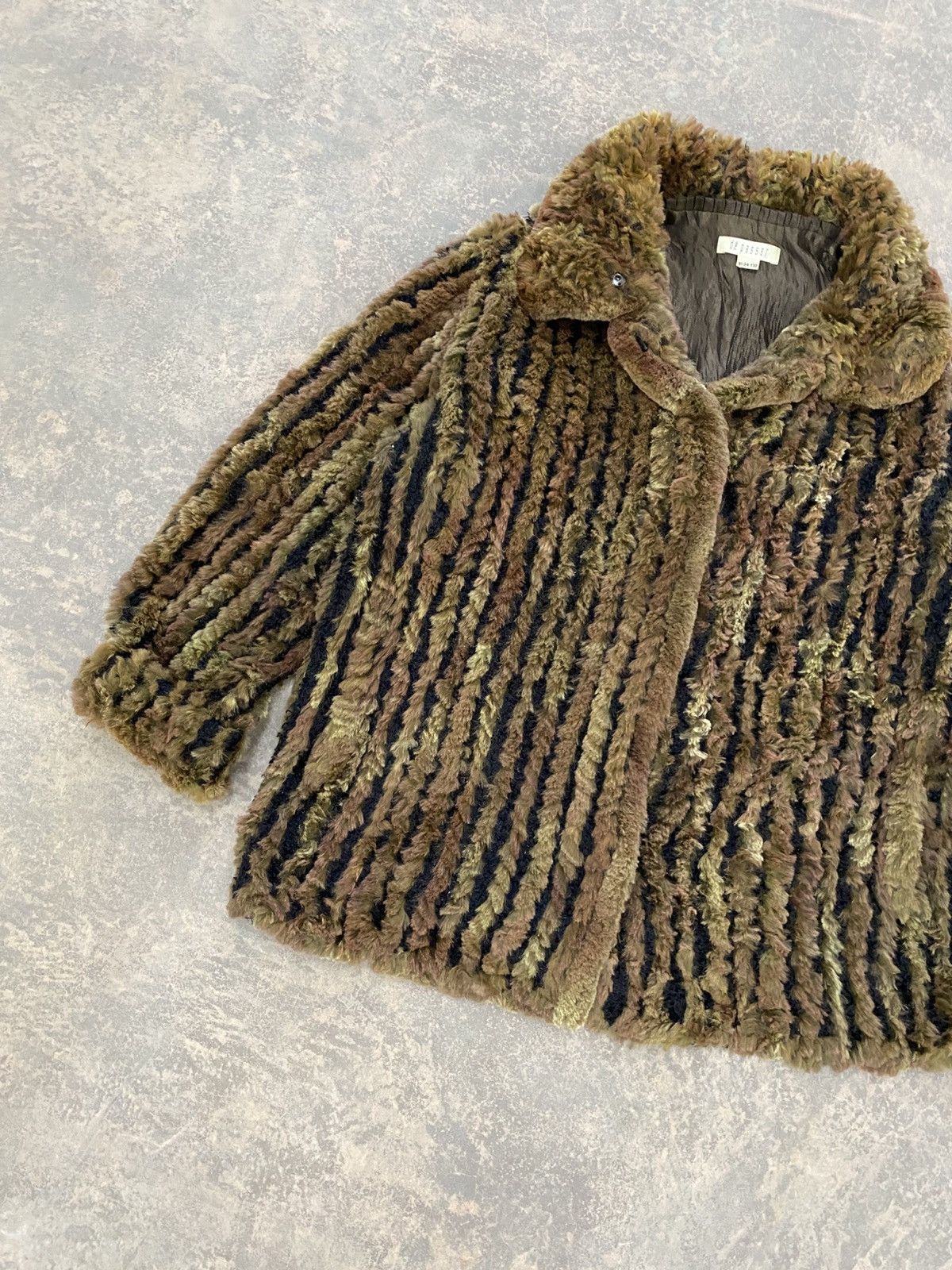 Furla VINTAGE REAL RABBIT FUR OUTERWEAR JACKET not MINK SABLE Size M / US 6-8 / IT 42-44 - 3 Thumbnail
