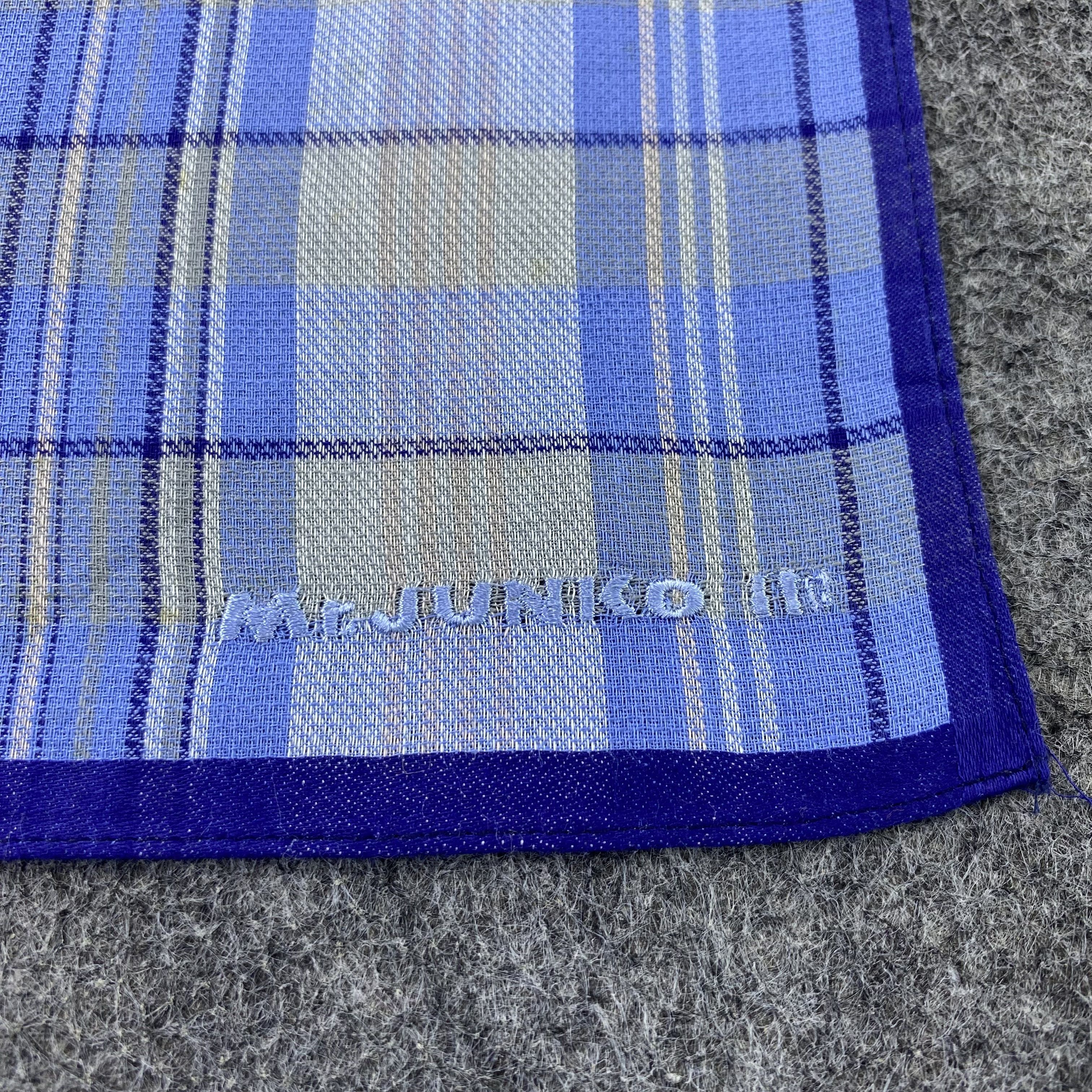 Japanese Brand Mr.Junko Handkerchief Neckerchief Bandana-B1614 Size ONE SIZE - 7 Thumbnail