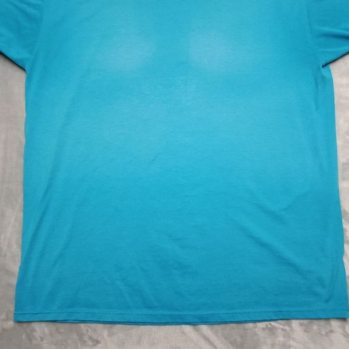 Jerzees VINTAGE Jerzees T Shirt Men XL Blue 50/50 Heavyweight Crewneck Made in USA Size US XL / EU 56 / 4 - 2 Thumbnail