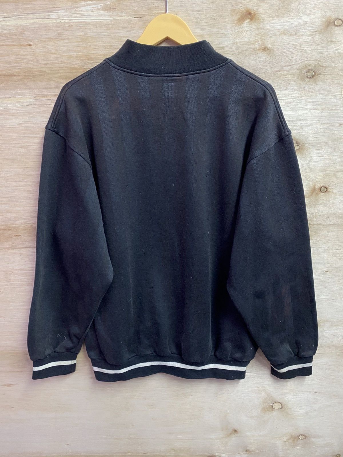 Le Coq Sportif vintage Le Coq Sportif half-zip sweatshirt in black Size US L / EU 52-54 / 3 - 5 Thumbnail
