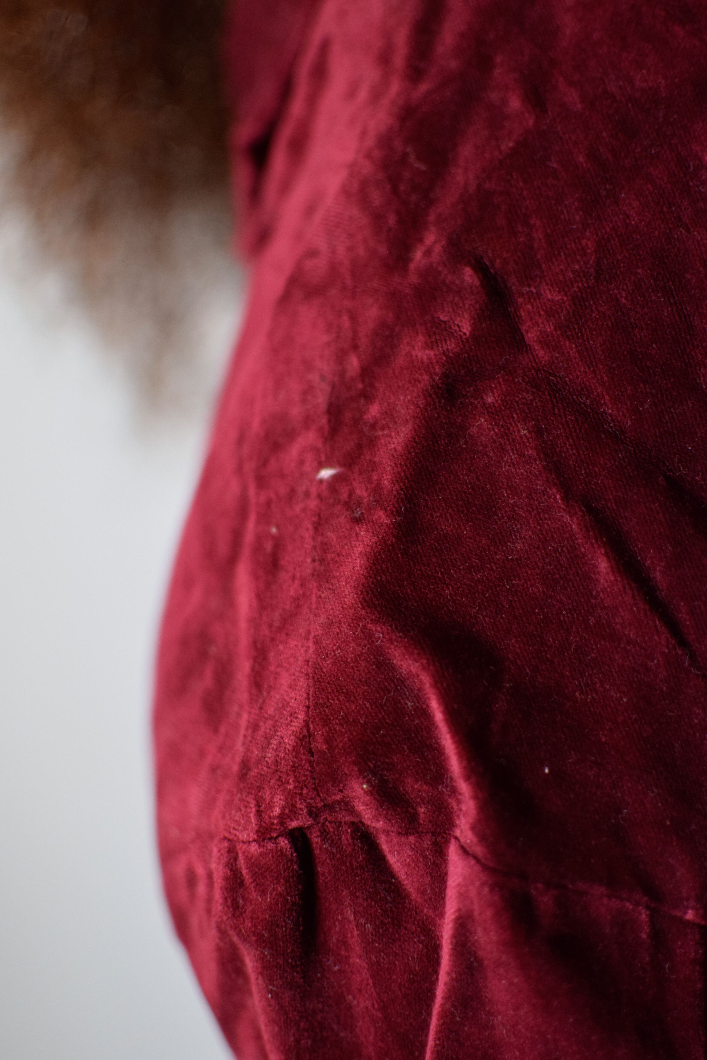Julius Julius AW03 Red Velvet Jacket Size 48R - 8 Thumbnail
