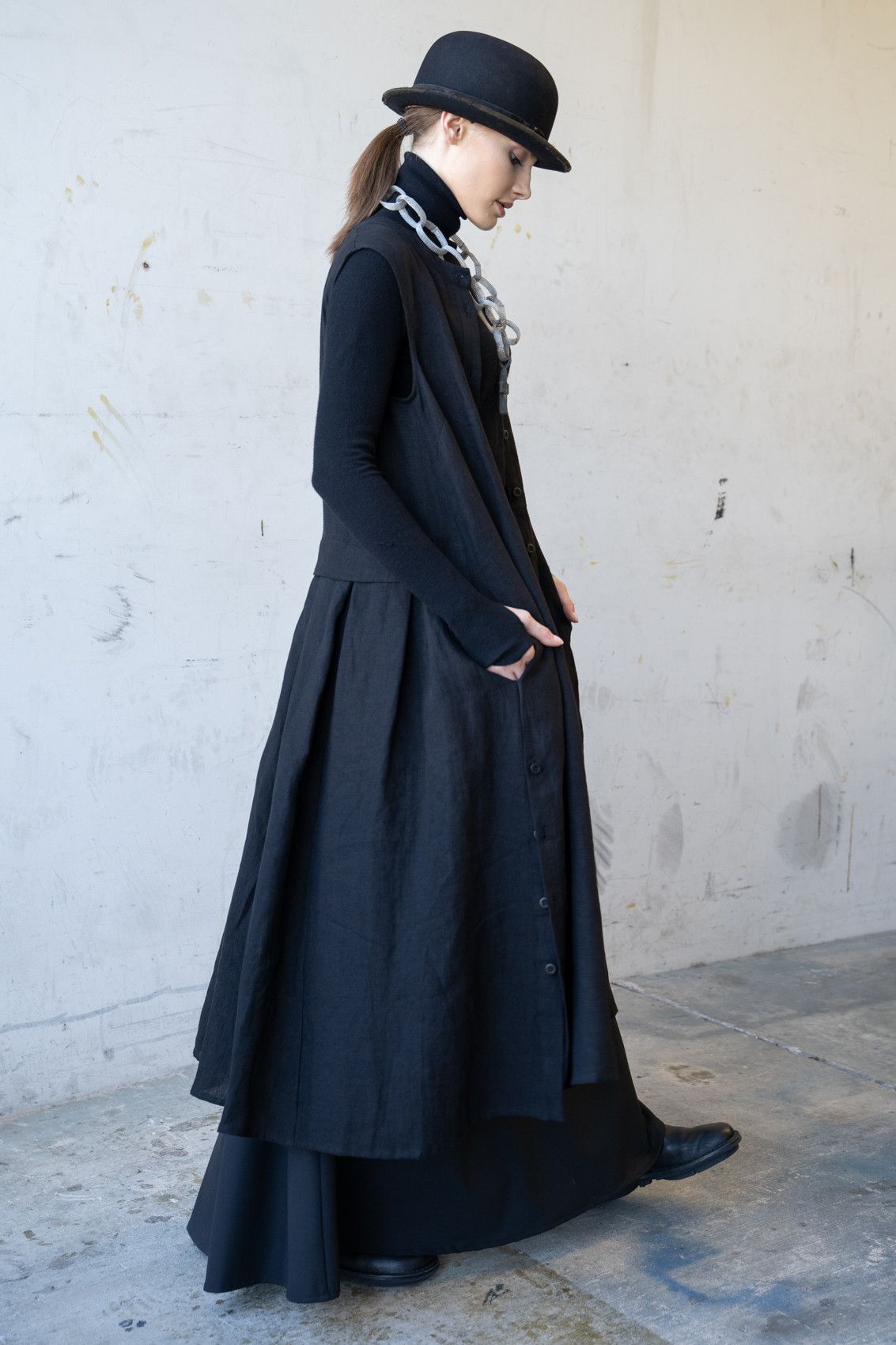 Other OAGAWA Pleat Dress Size S / US 4 / IT 40 - 4 Thumbnail