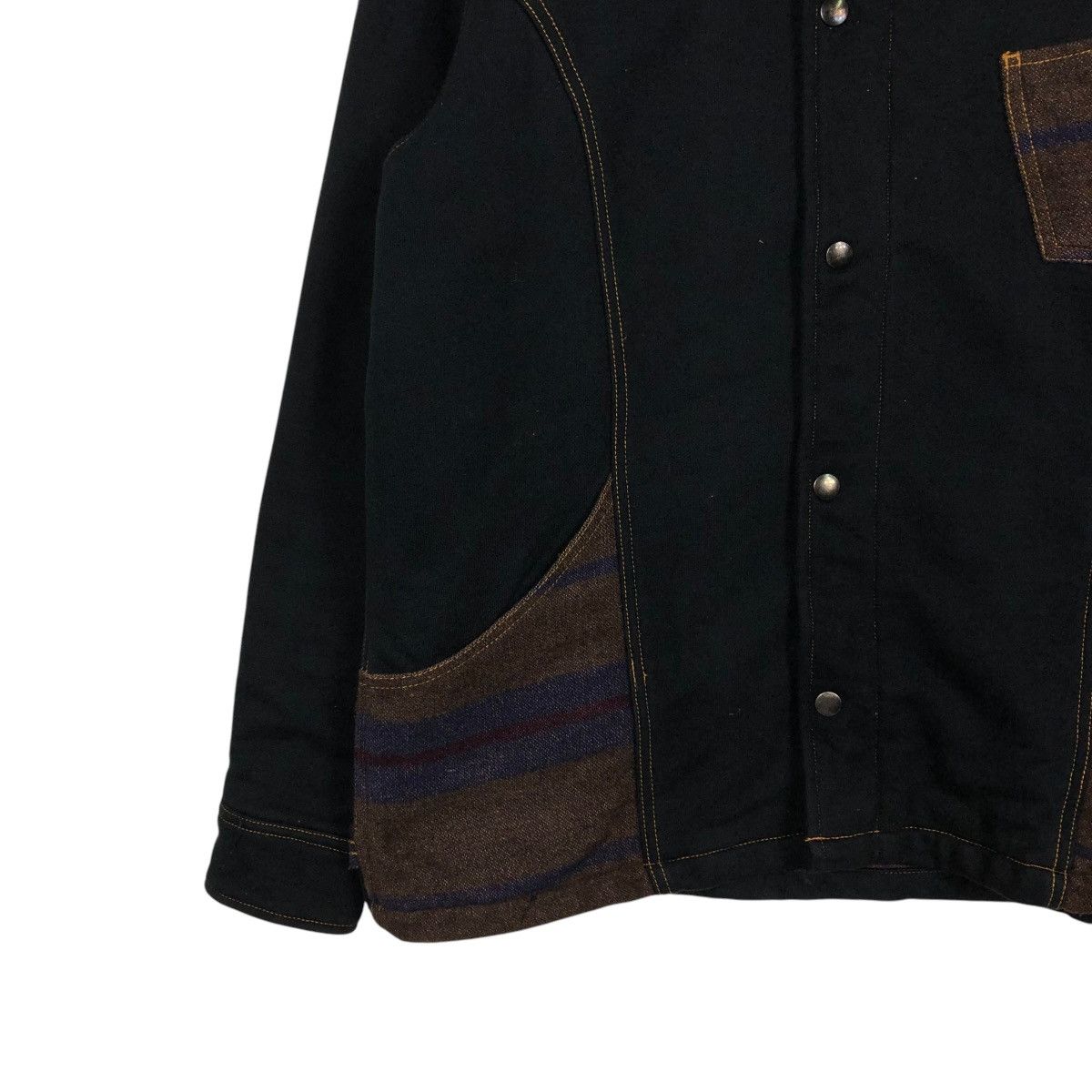 Japanese Brand 🔥VINTAGE DETROIT CHORE JACKET GYM MASTER BLANKET STRIPED Size US M / EU 48-50 / 2 - 6 Thumbnail
