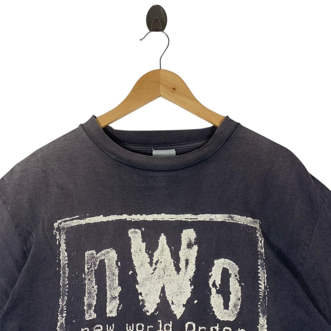 WCW/nWo Vintage distressed NEW WORLD ORDER NWO print band tees Size US M / EU 48-50 / 2 - 2 Thumbnail